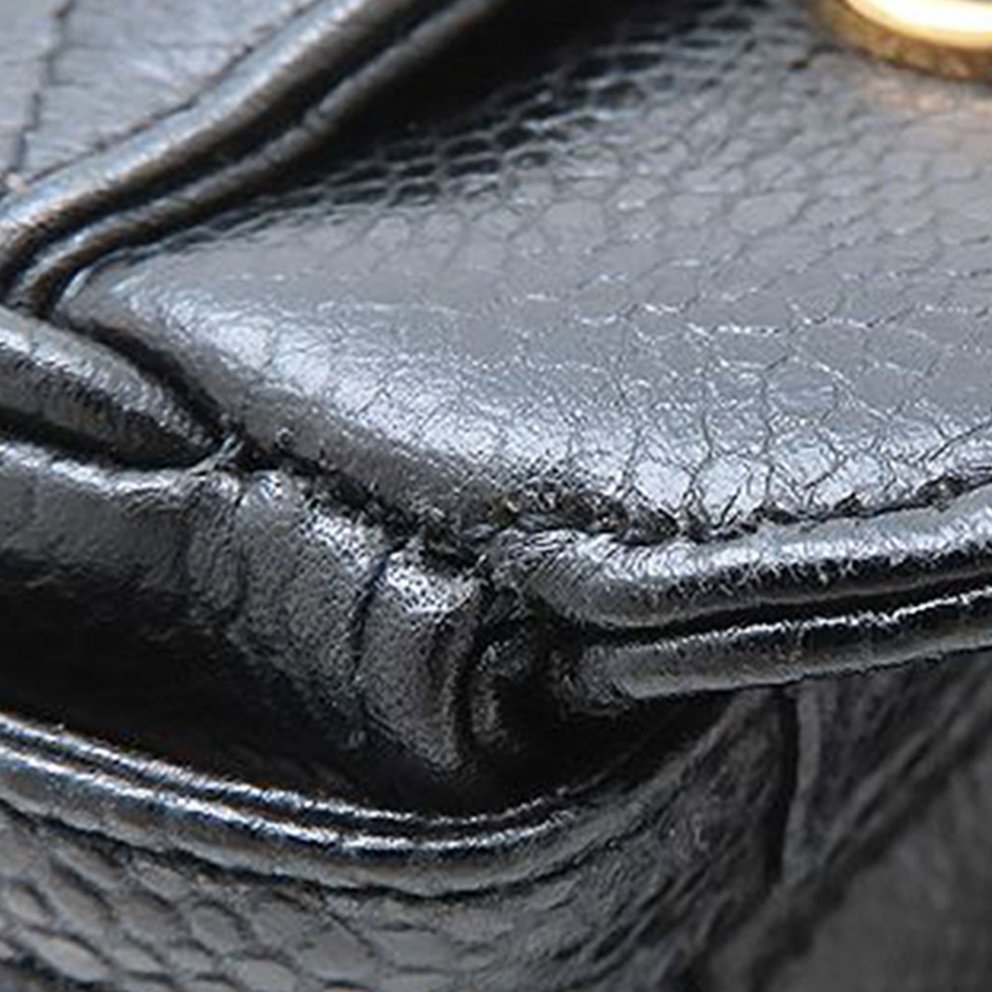 Chanel CC Quilted Caviar Front Pocket Shoulder Bag