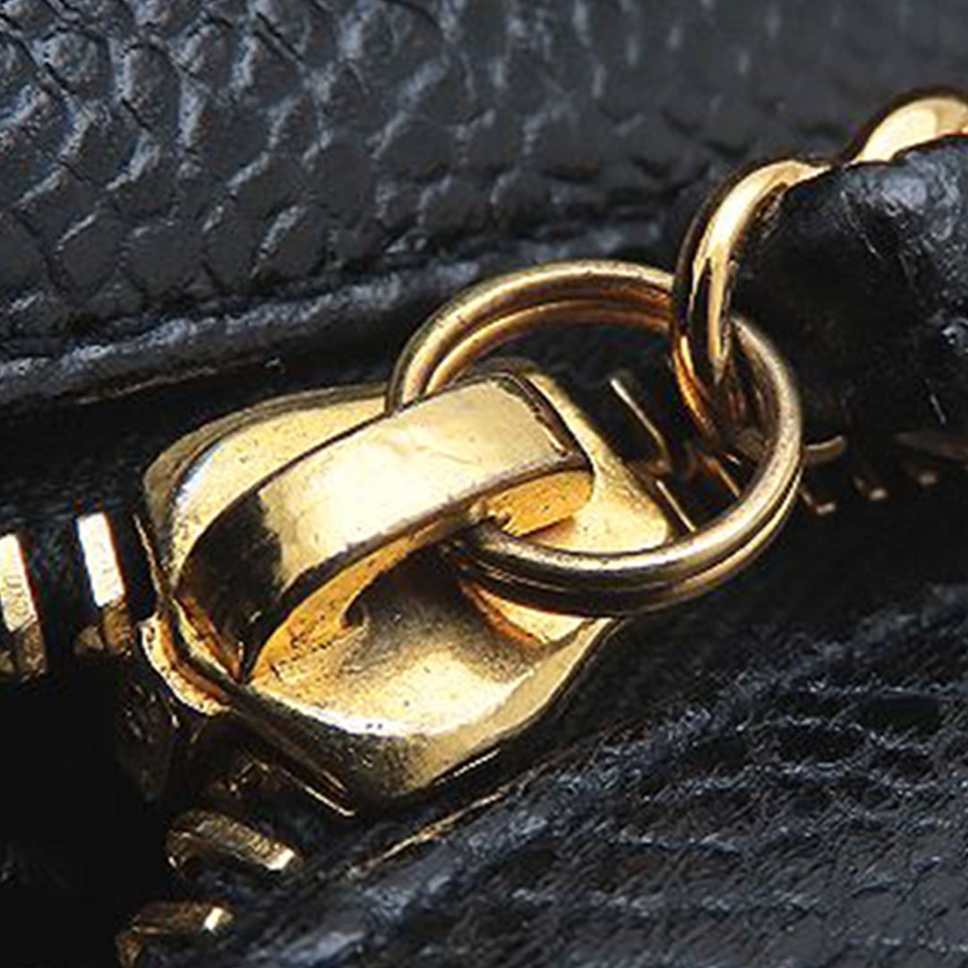 Chanel CC Quilted Caviar Front Pocket Shoulder Bag