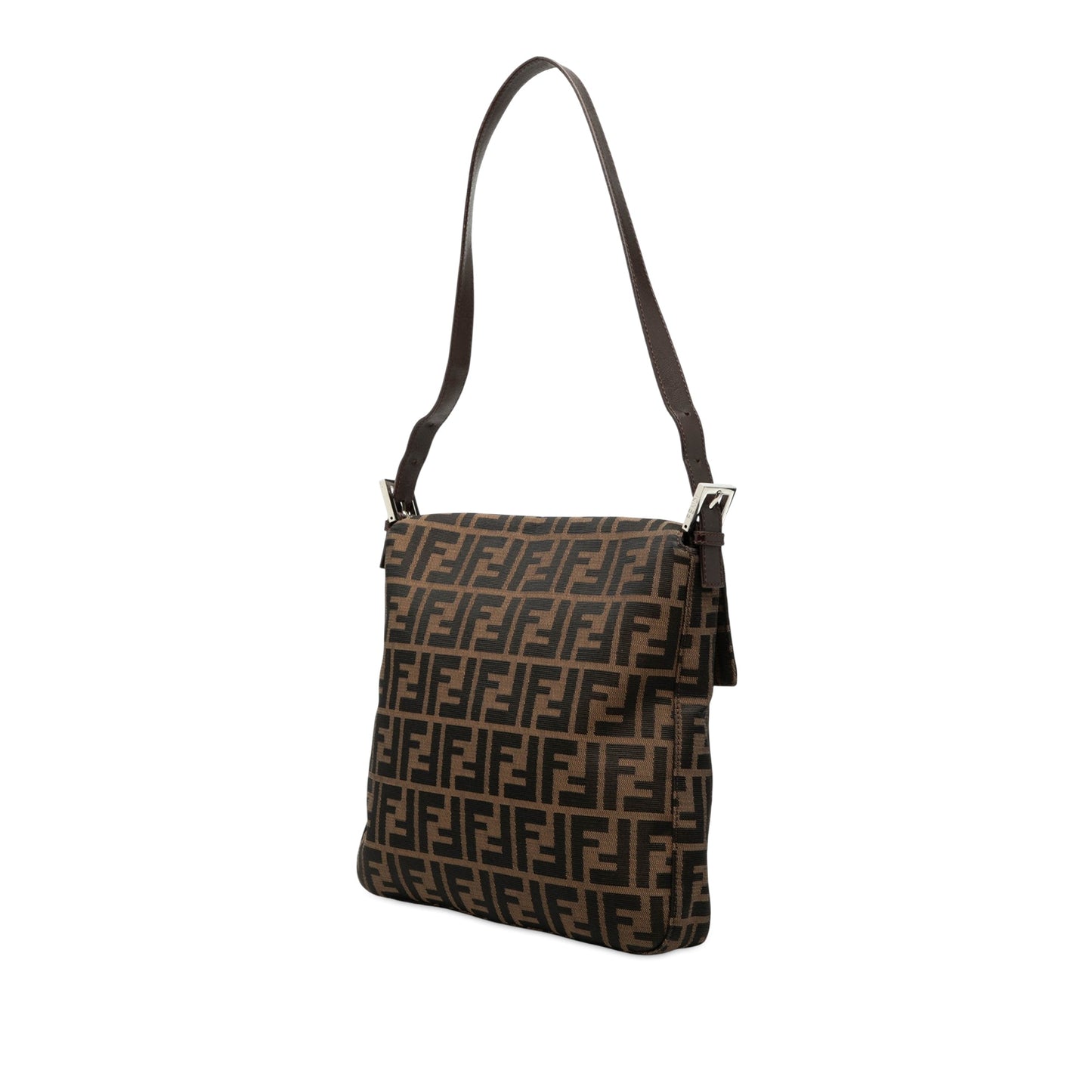 Fendi Zucca Canvas Shoulder Bag