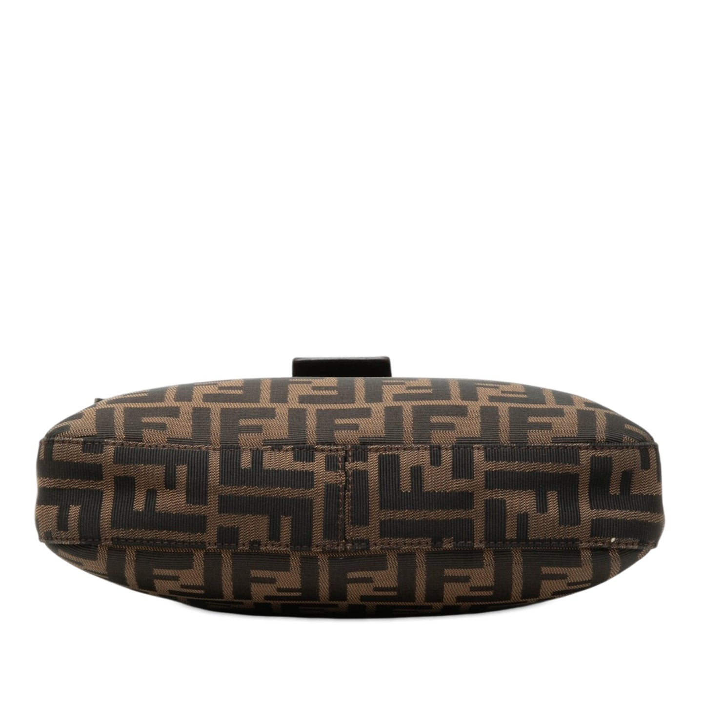 Fendi Zucca Canvas Shoulder Bag