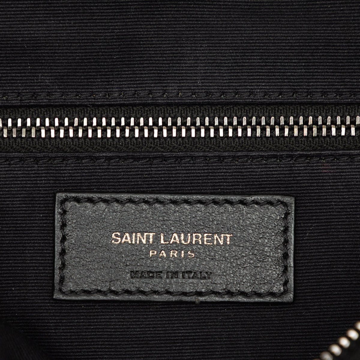 Saint Laurent Crinkled Calfskin Monogram Niki Belt Bag