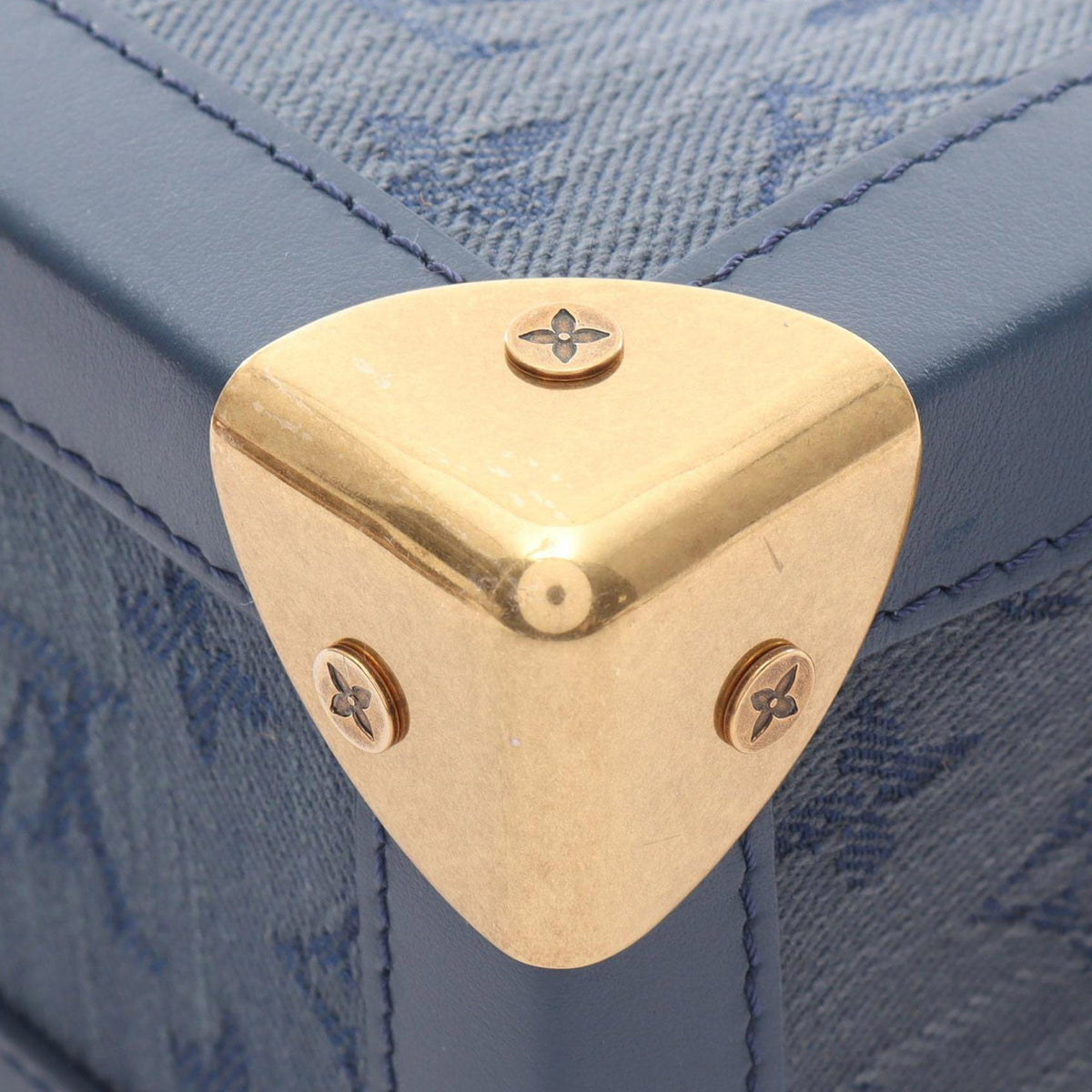 Louis Vuitton Monogram Denim Soft Trunk