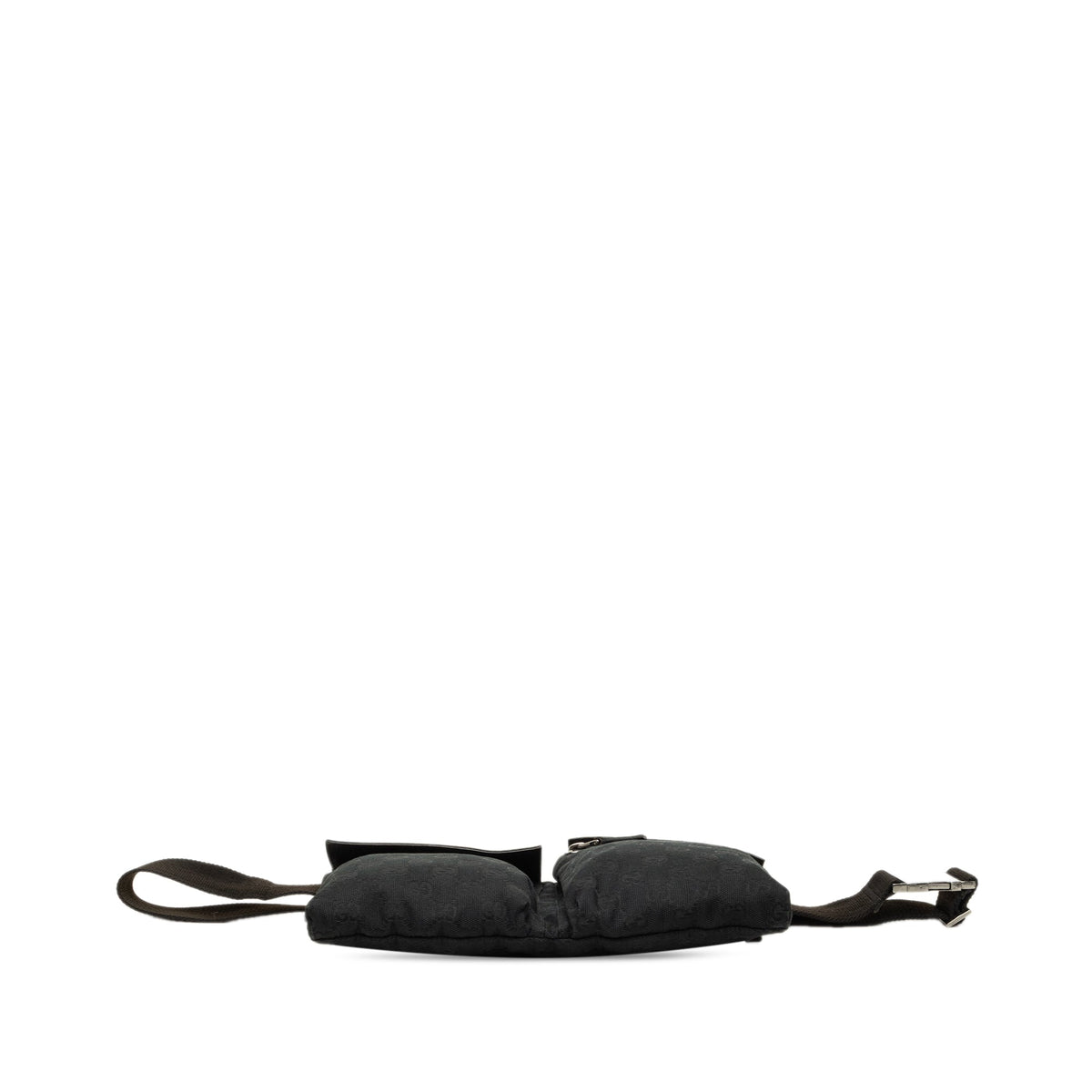Gucci GG Canvas Double Pocket Belt Bag