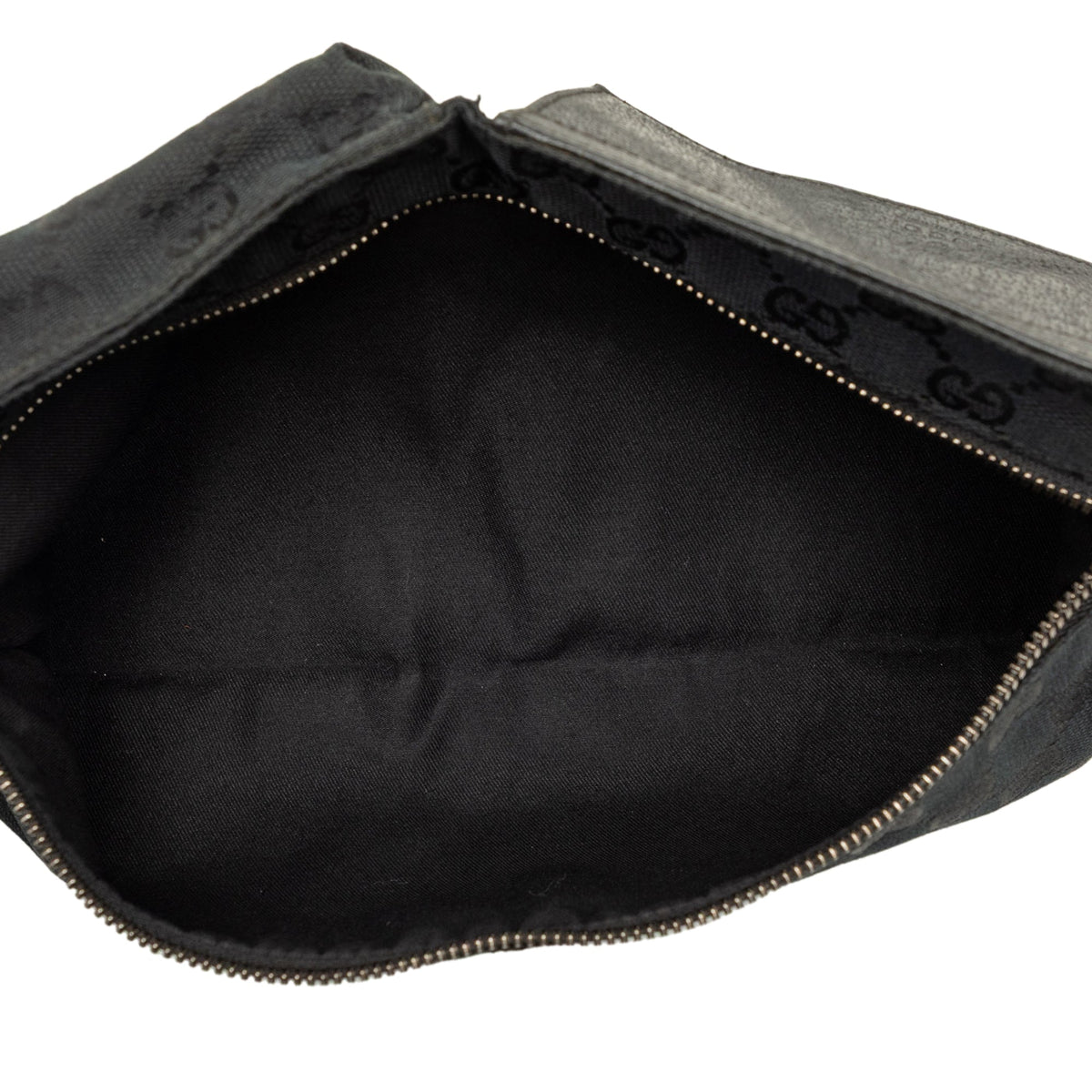 Gucci GG Canvas Double Pocket Belt Bag