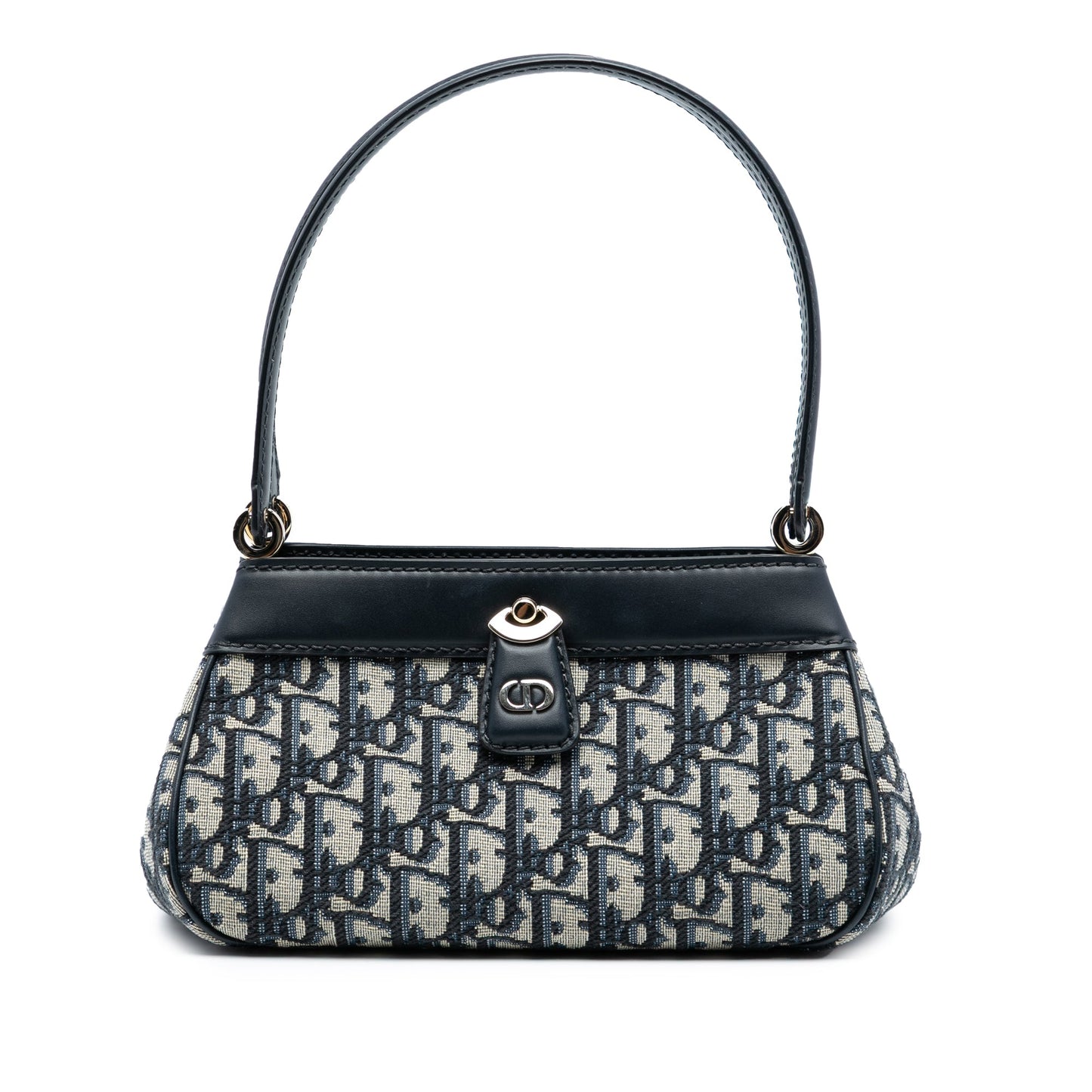 Dior Oblique Canvas Key Shoulder Bag