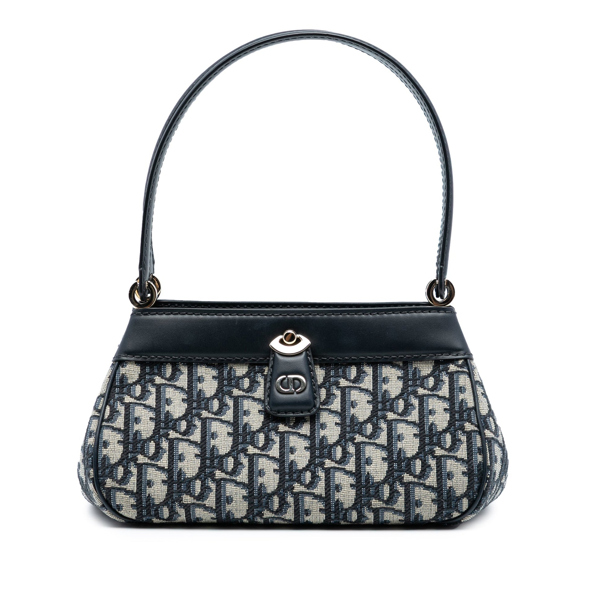 Dior Oblique Canvas Key Shoulder Bag