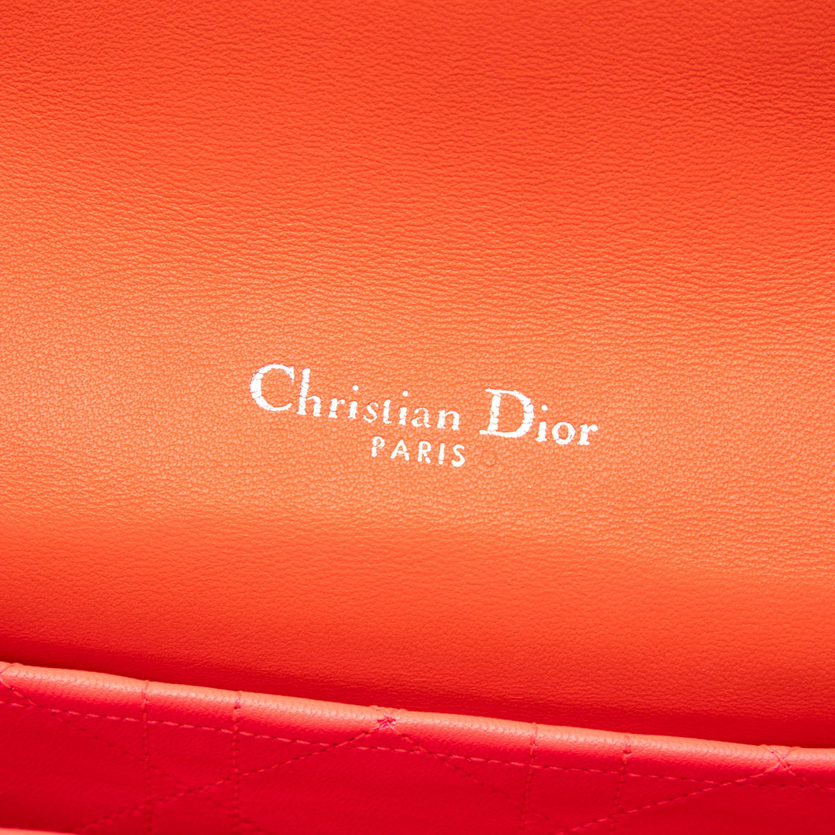 Dior Medium Embroidered Lambskin Cannage Miss Dior Flap