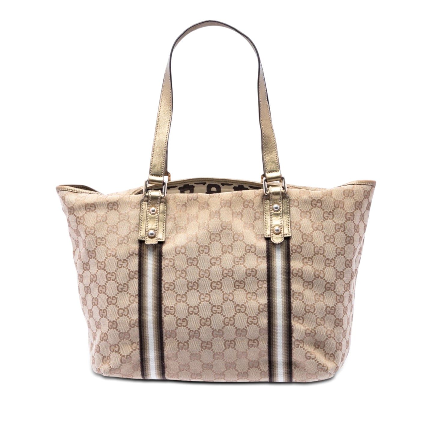 Gucci Large GG Canvas Jolicoeur Tote