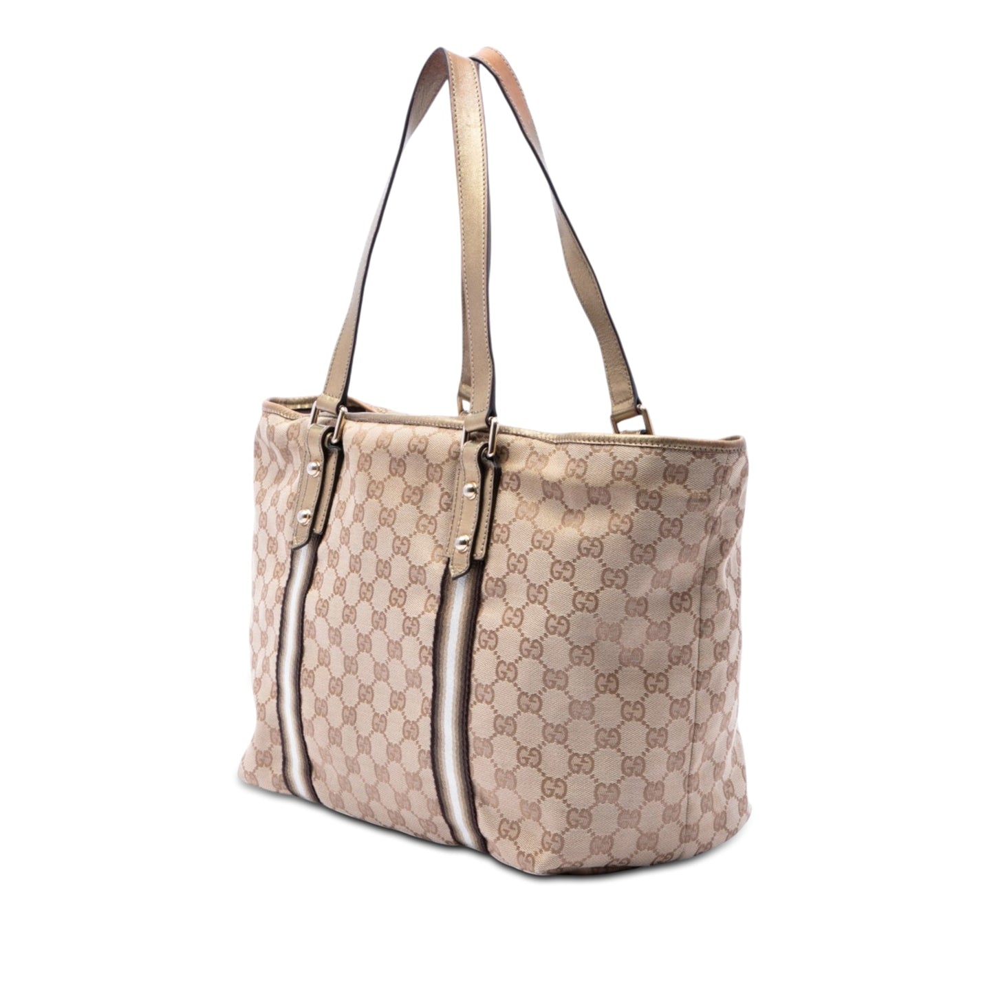 Gucci Large GG Canvas Jolicoeur Tote