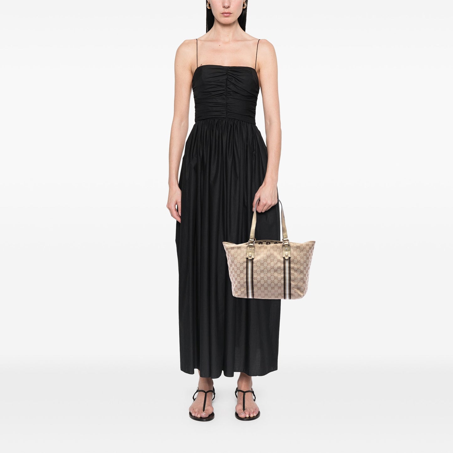 Gucci Large GG Canvas Jolicoeur Tote