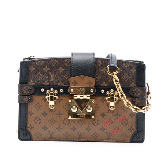 Louis Vuitton Monogram Reverse Trunk Clutch