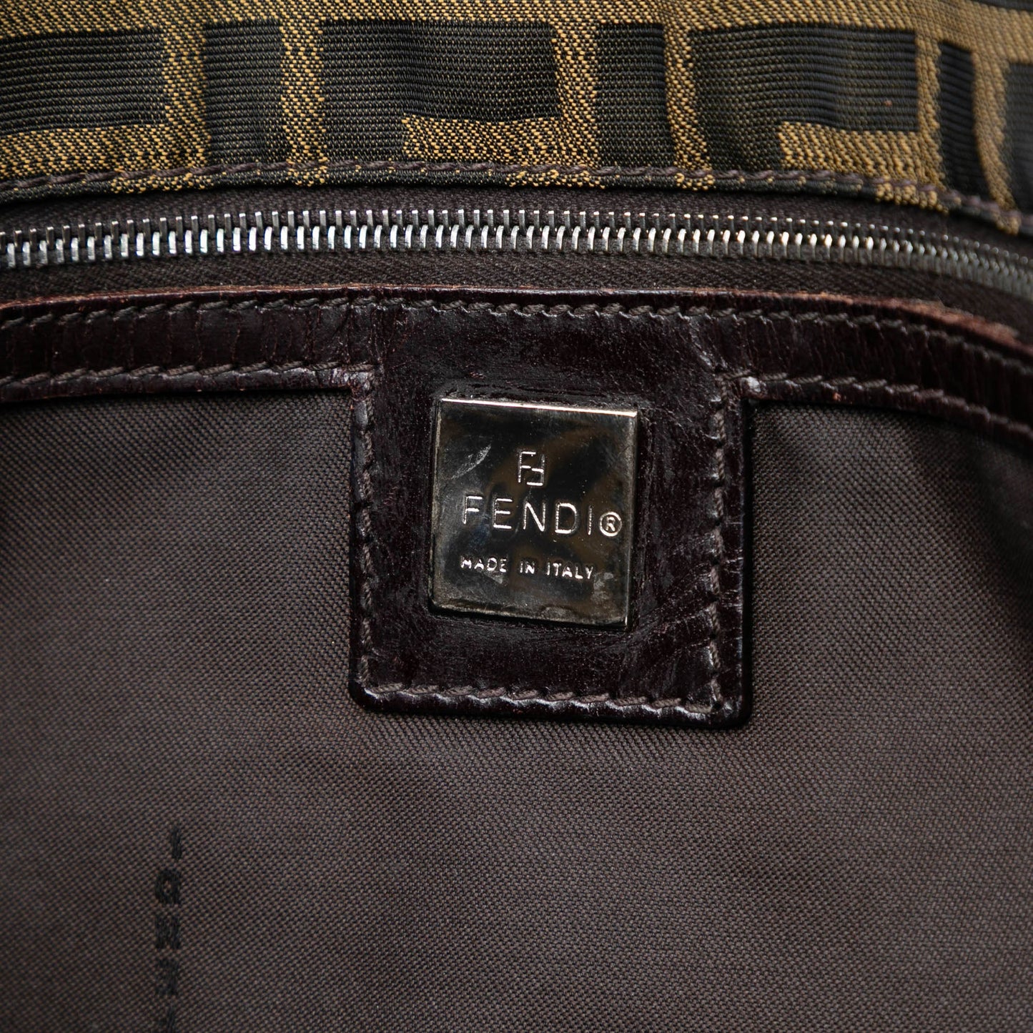 Fendi Zucca Canvas Tote