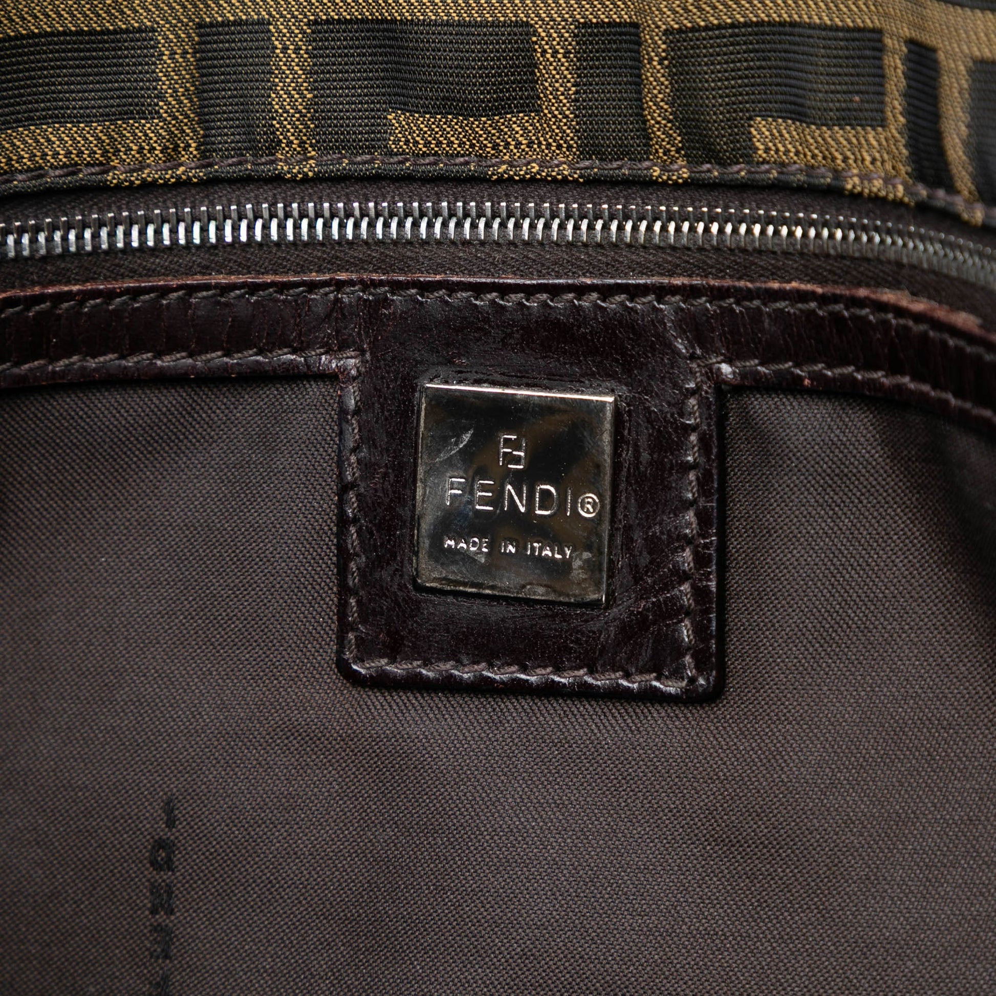 Fendi Zucca Canvas Tote