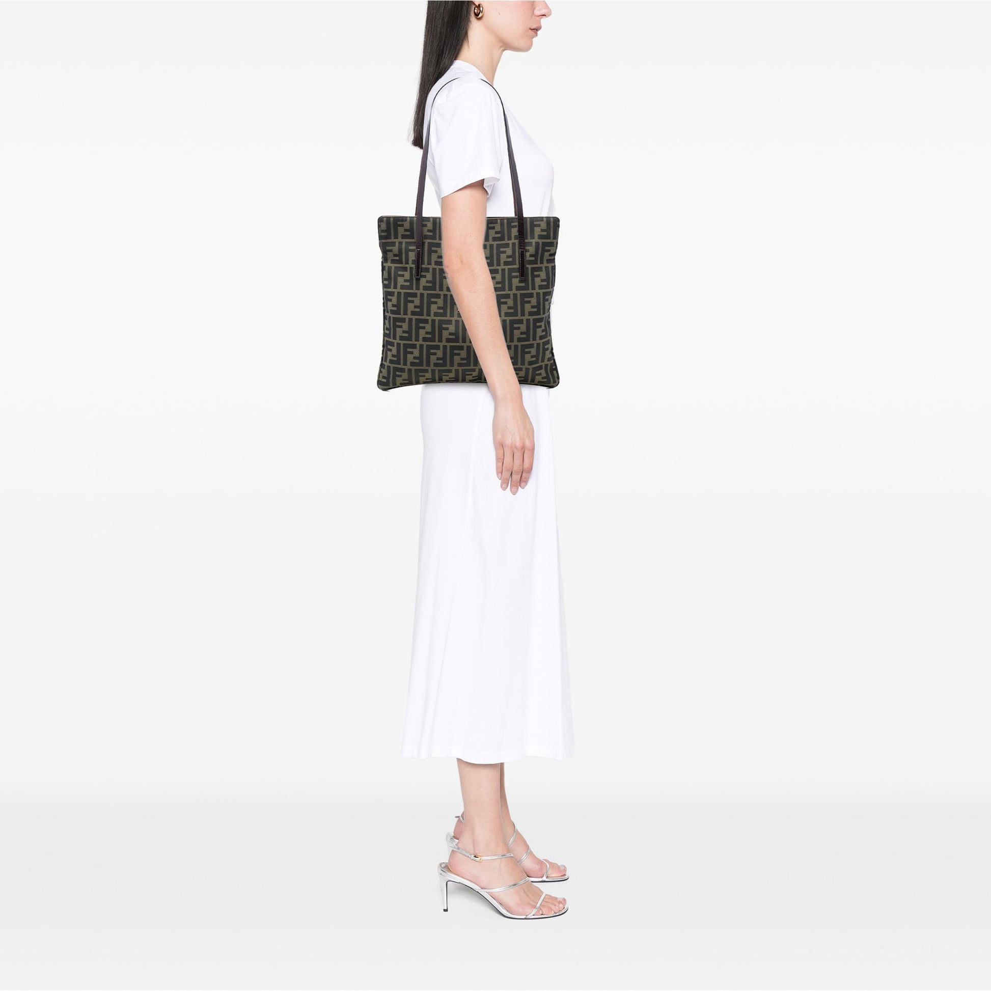 Fendi Zucca Canvas Tote