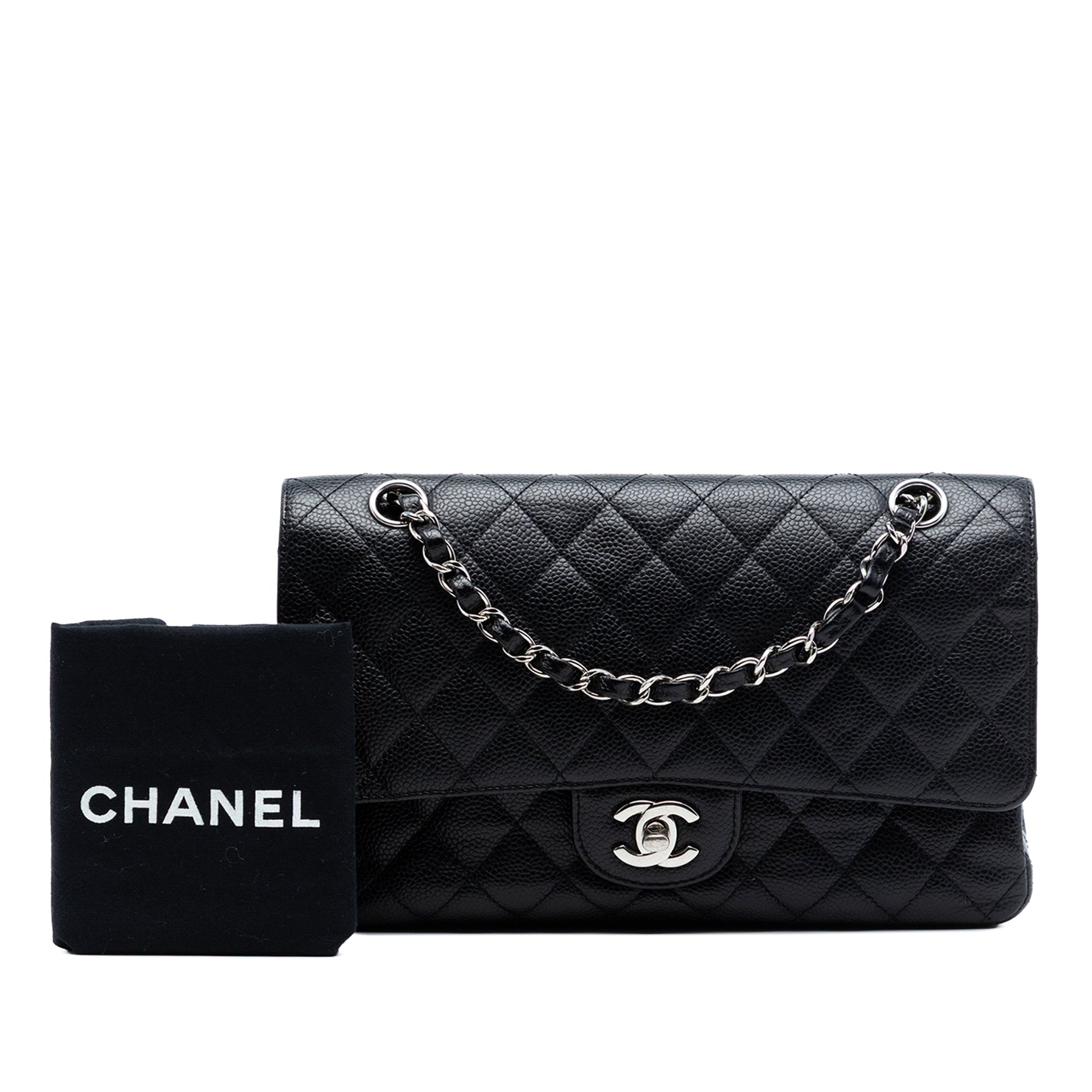 Chanel Medium Classic Caviar Double Flap