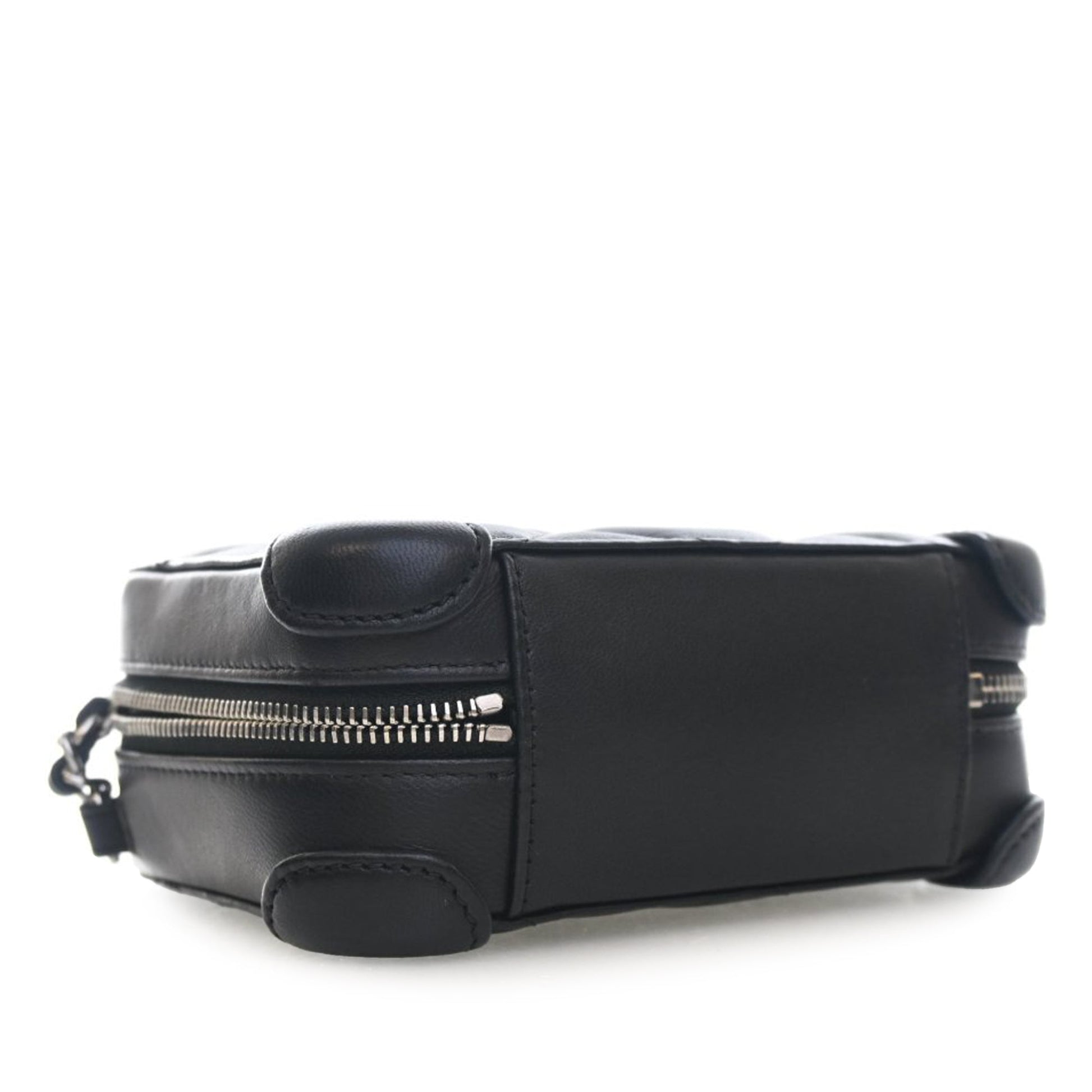 Mini Quilted Lambskin Covered CC Camera Bag
