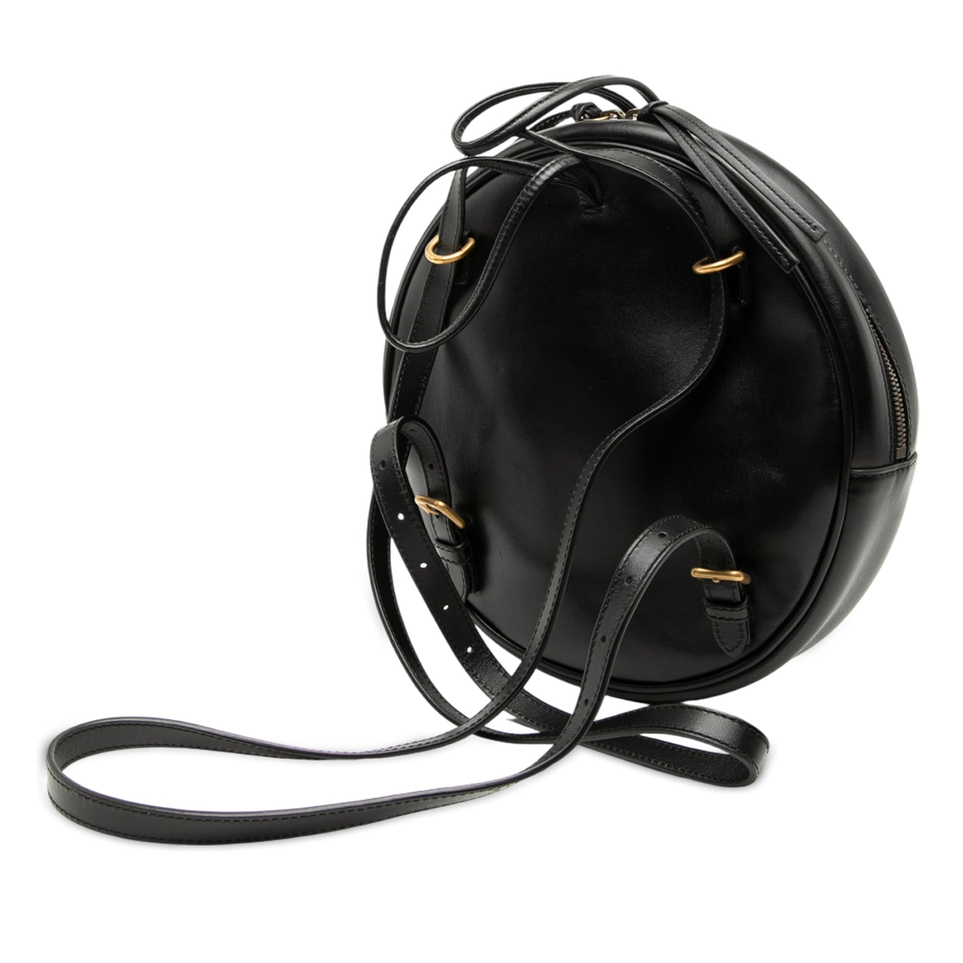 Gucci MLB Leather LA Angels Round Backpack
