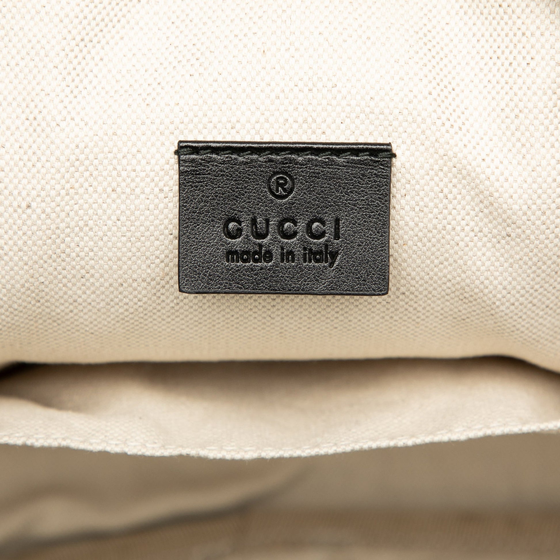 Gucci MLB Leather LA Angels Round Backpack