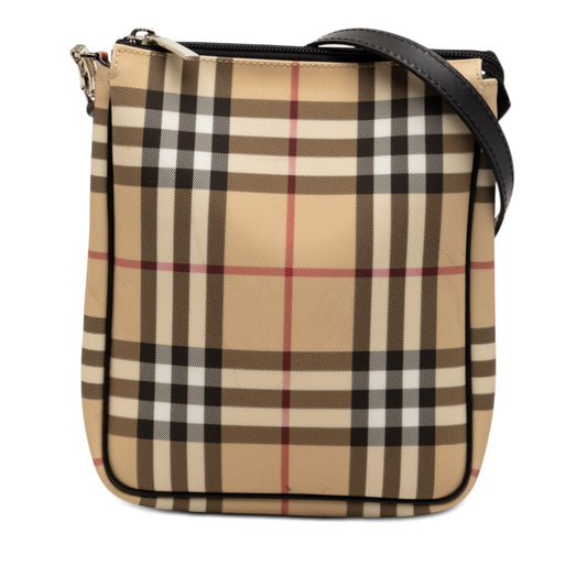 Burberry House Check Canvas Crossbody