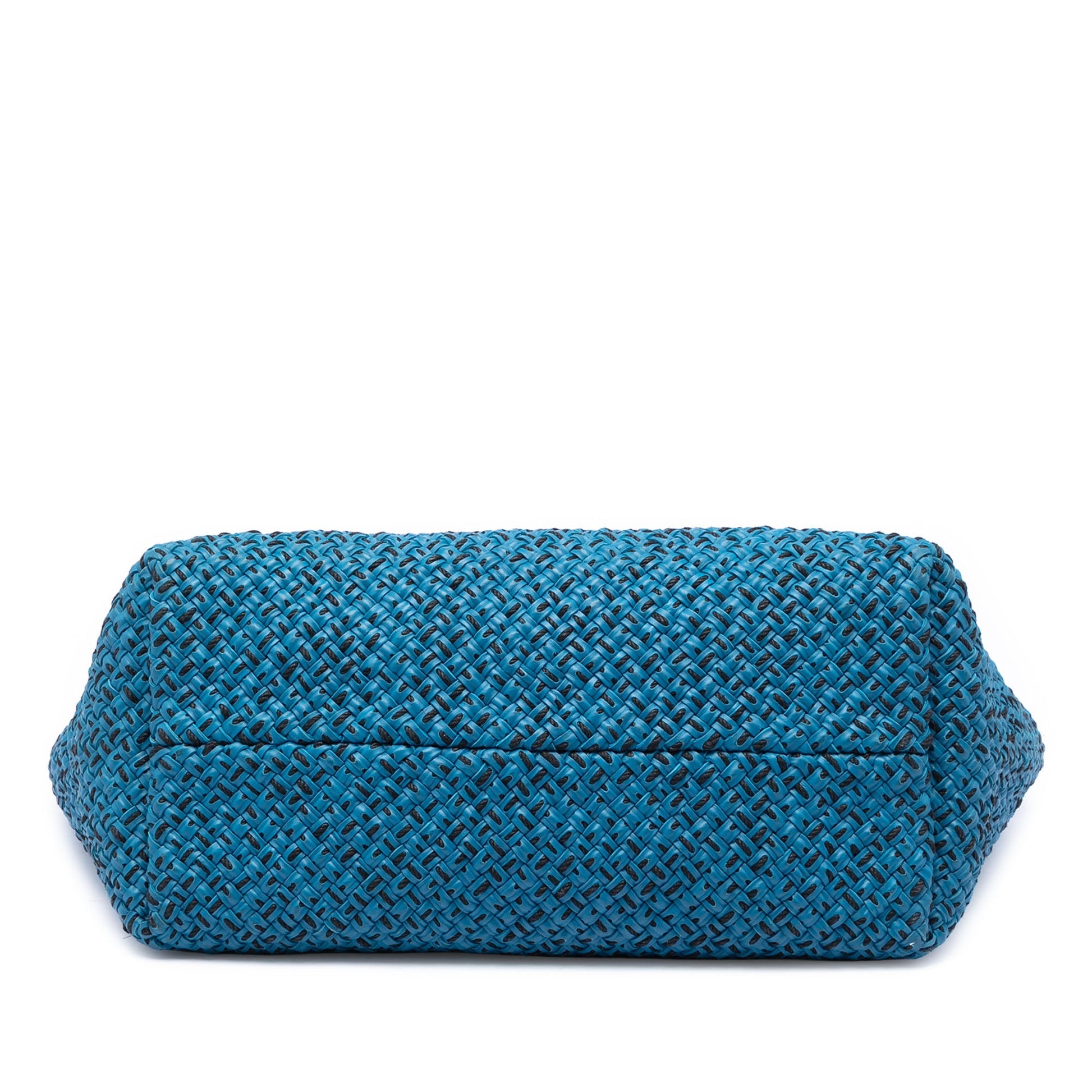 Bottega Veneta Large Lambskin Intreccio Cabat Tote