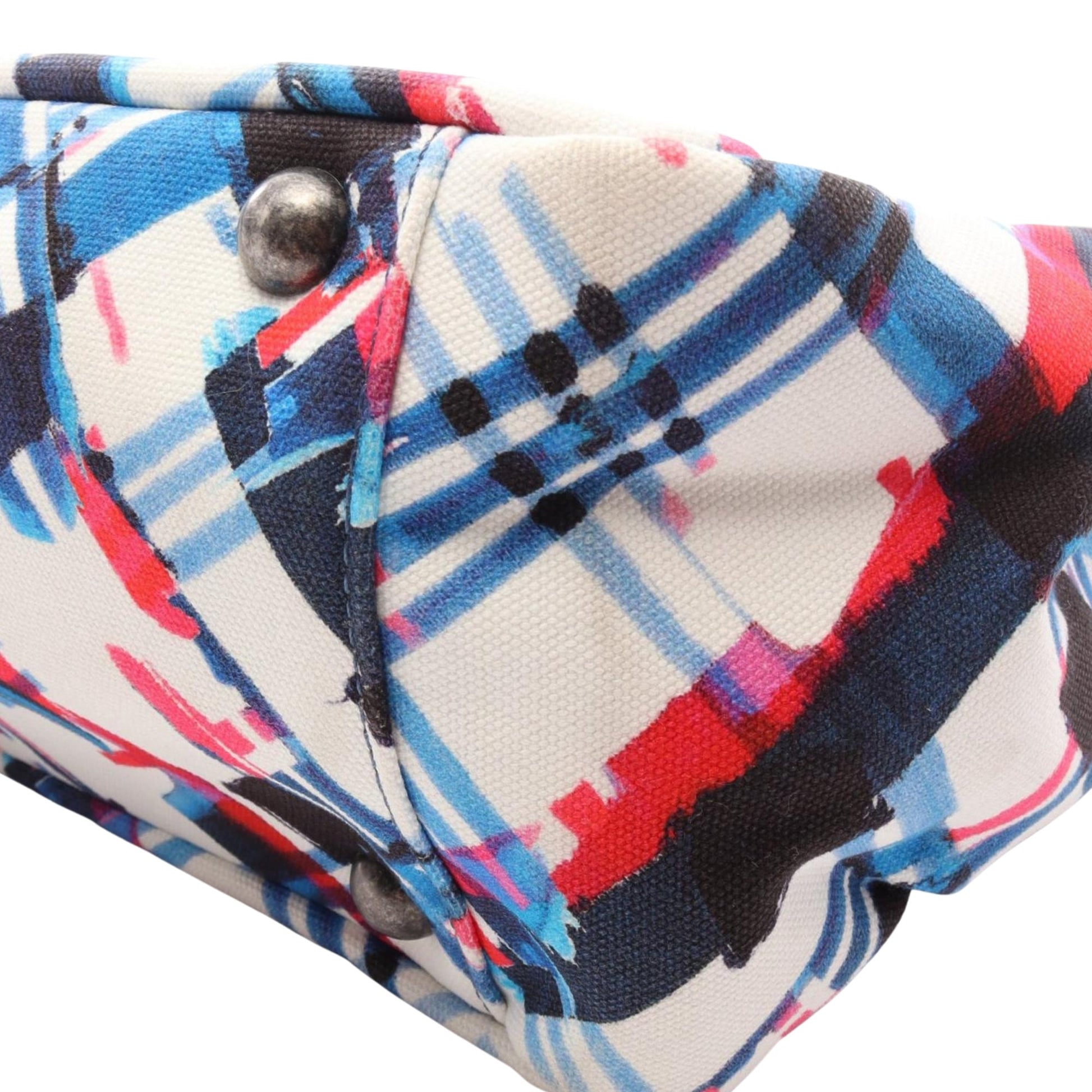Chanel CC Airlines Printed Canvas Single Flap