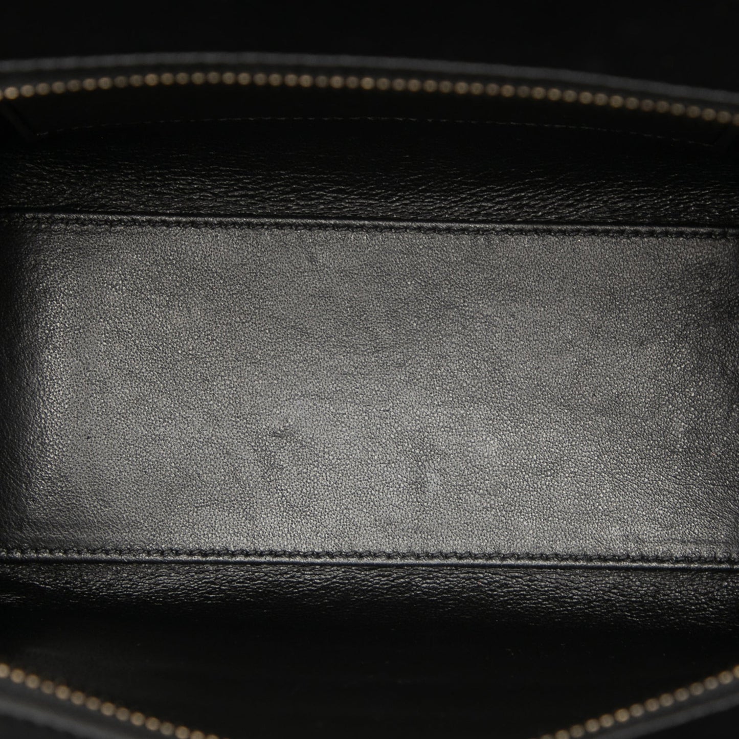 Nano Tricolor Nubuck and Drummed Calfskin Luggage Tote