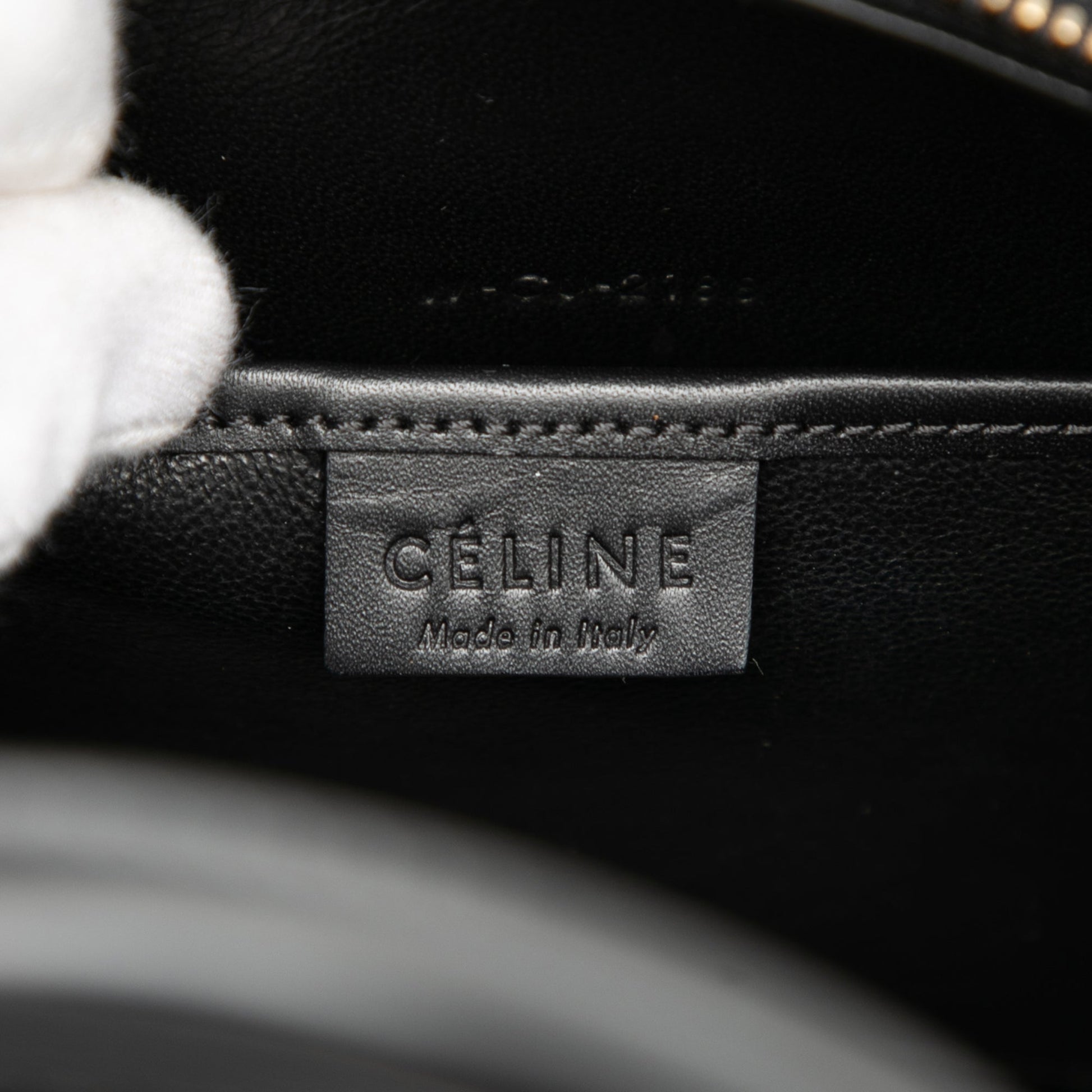 Nano Tricolor Nubuck and Drummed Calfskin Luggage Tote