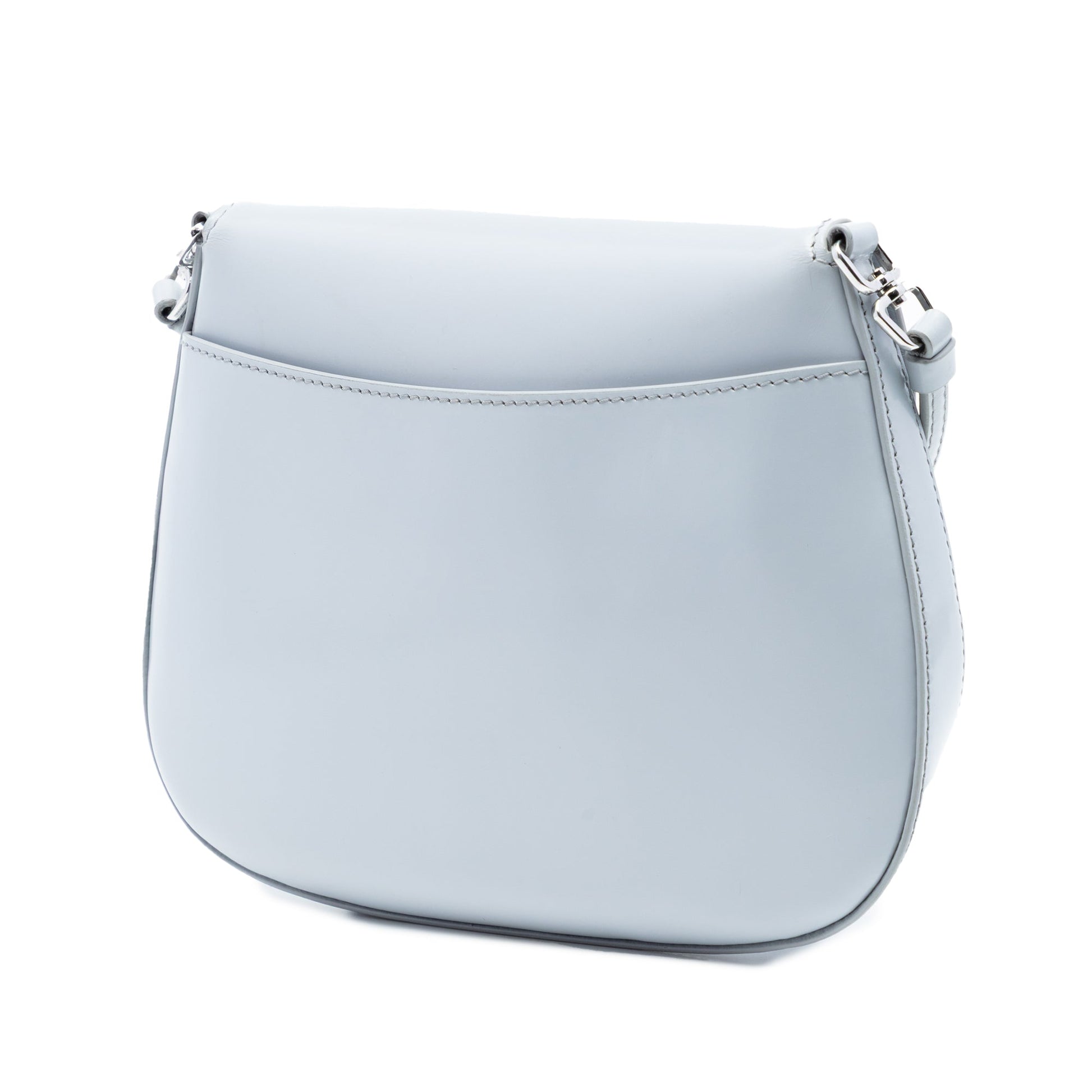 Prada Mini Brushed Leather Cleo Flap