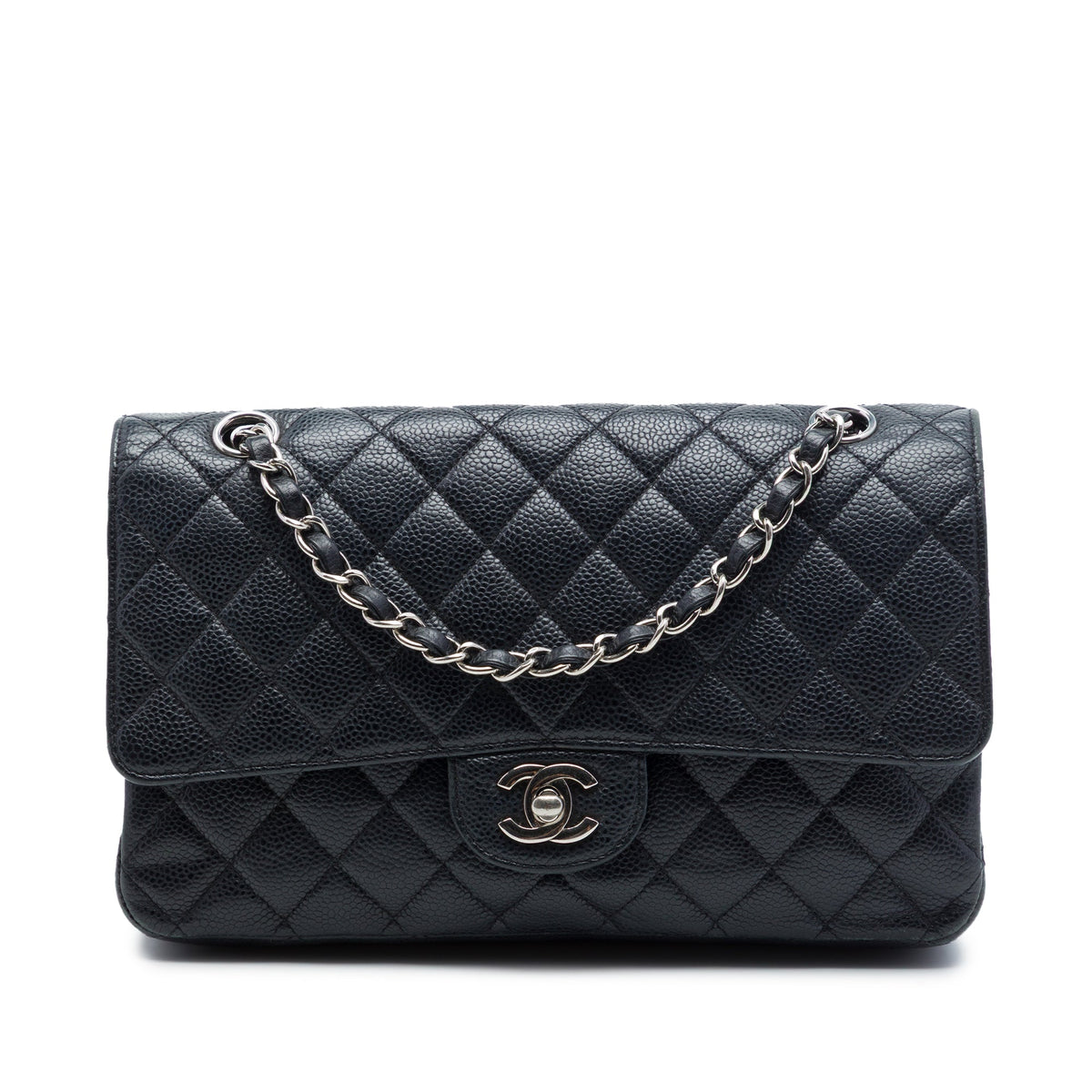 Chanel Medium Classic Caviar Double Flap