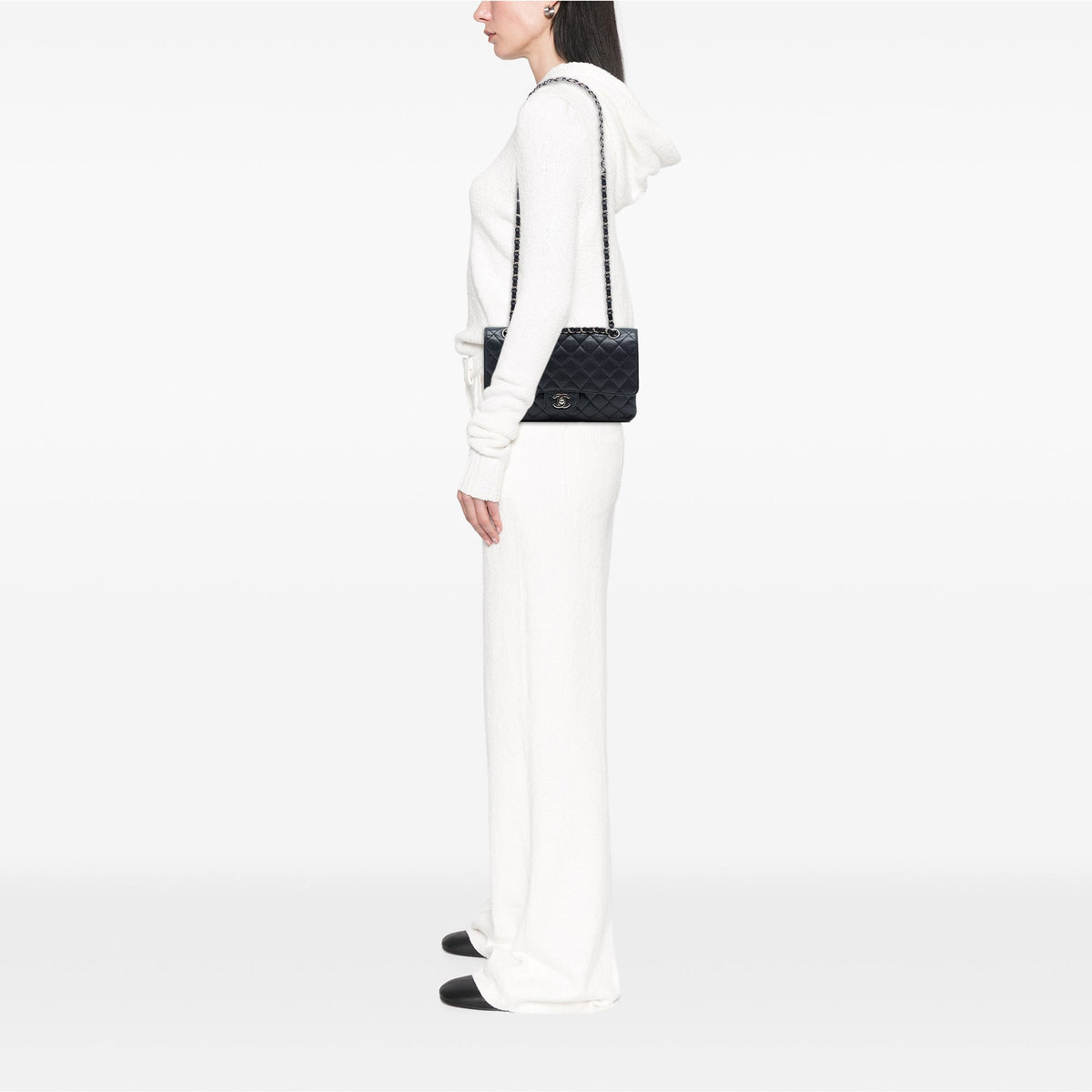 Chanel Medium Classic Caviar Double Flap