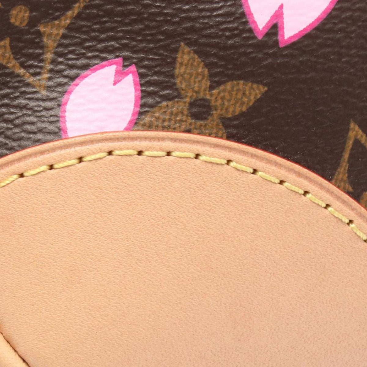 Louis Vuitton Takashi Murakami Monogram Cherry Blossom Boulogne PM — Brown