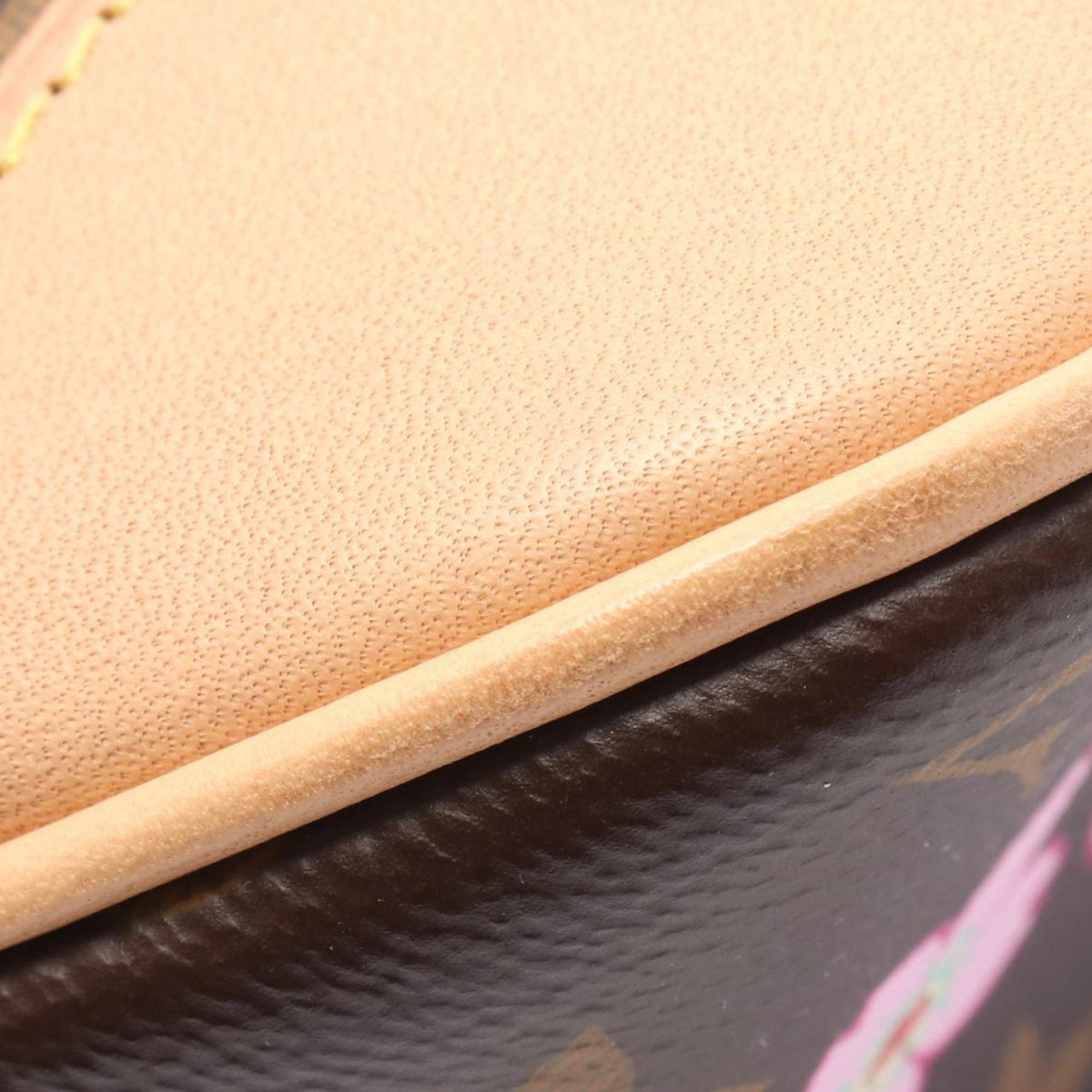Louis Vuitton Takashi Murakami Monogram Cherry Blossom Boulogne PM — Brown