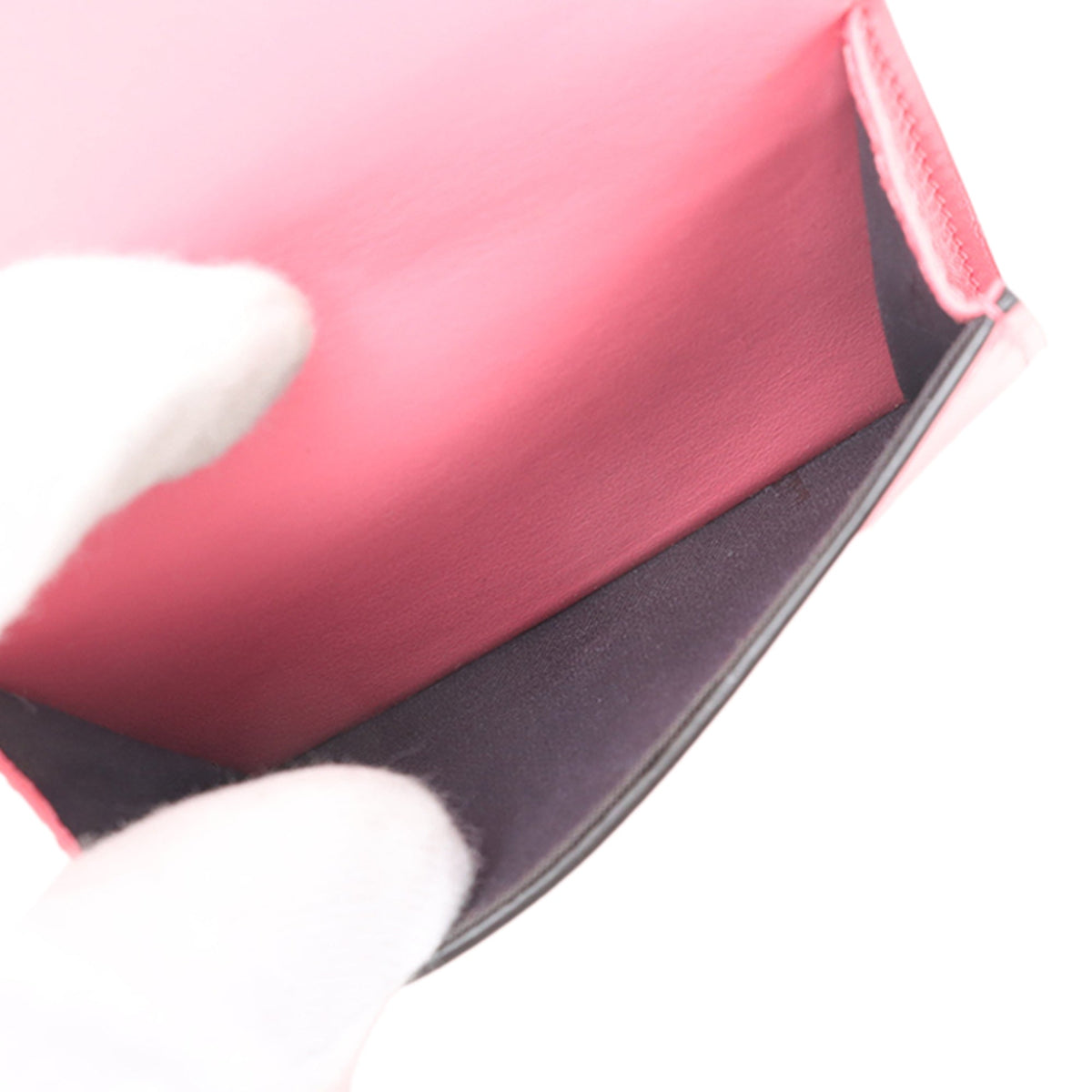 Fendi Micro Leather FF Wallet on Strap