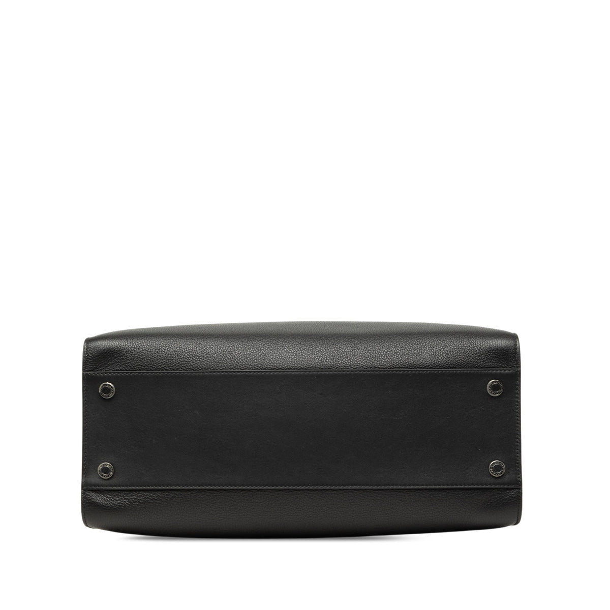 Bvlgari Leather Logo Satchel