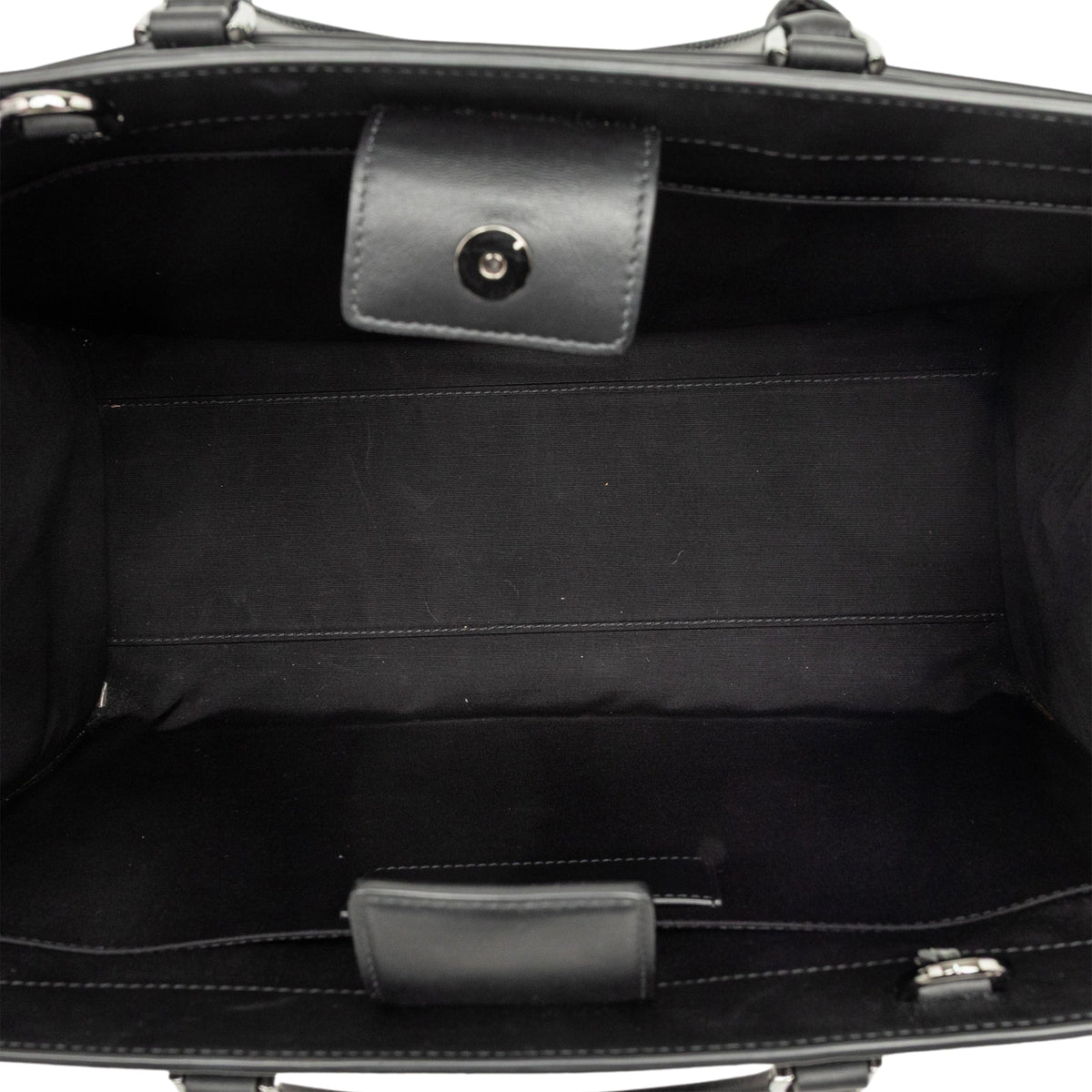 Bvlgari Leather Logo Satchel