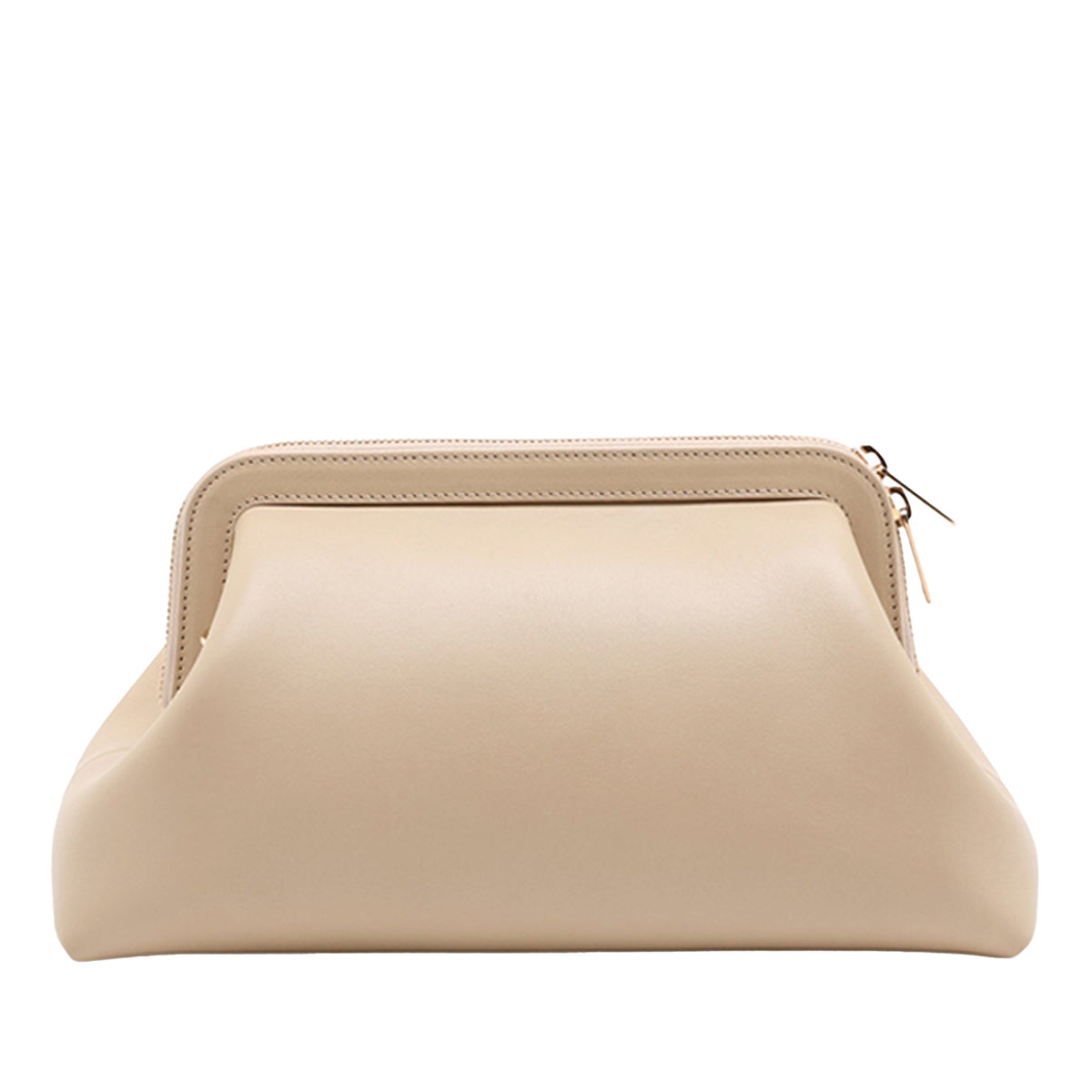 Celine Small Leather Doctor Pouch — Beige