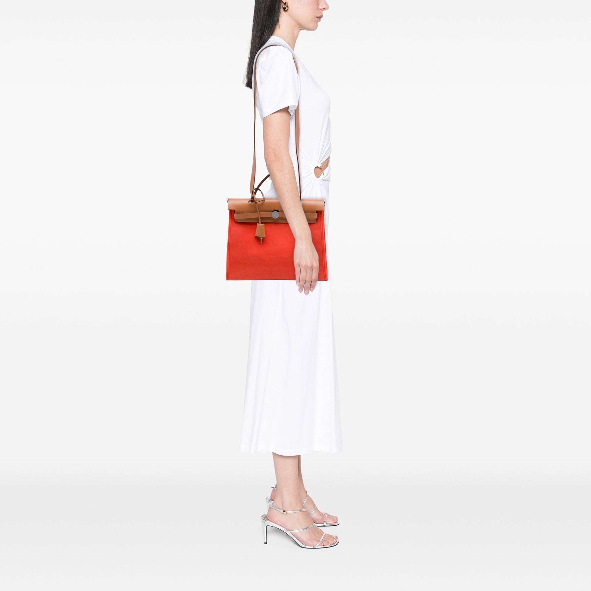 Hermès Toile Herbag Zip 31
