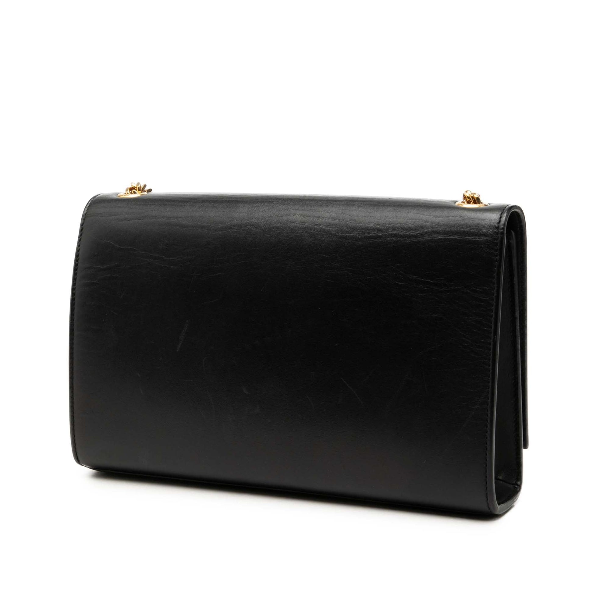 Saint Laurent Medium Smooth Calfskin Classic Monogram Kate Tassel Crossbody