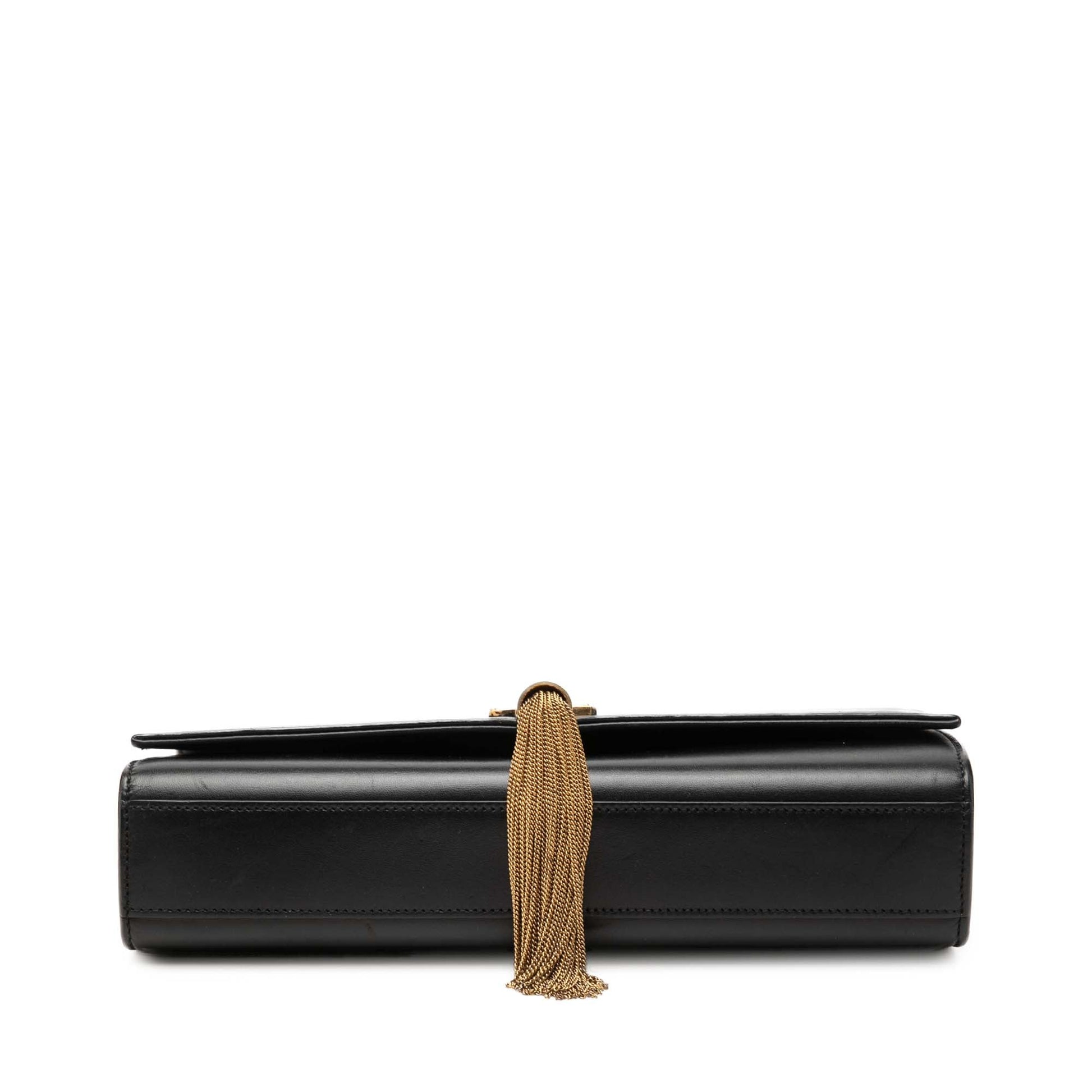 Saint Laurent Medium Smooth Calfskin Classic Monogram Kate Tassel Crossbody