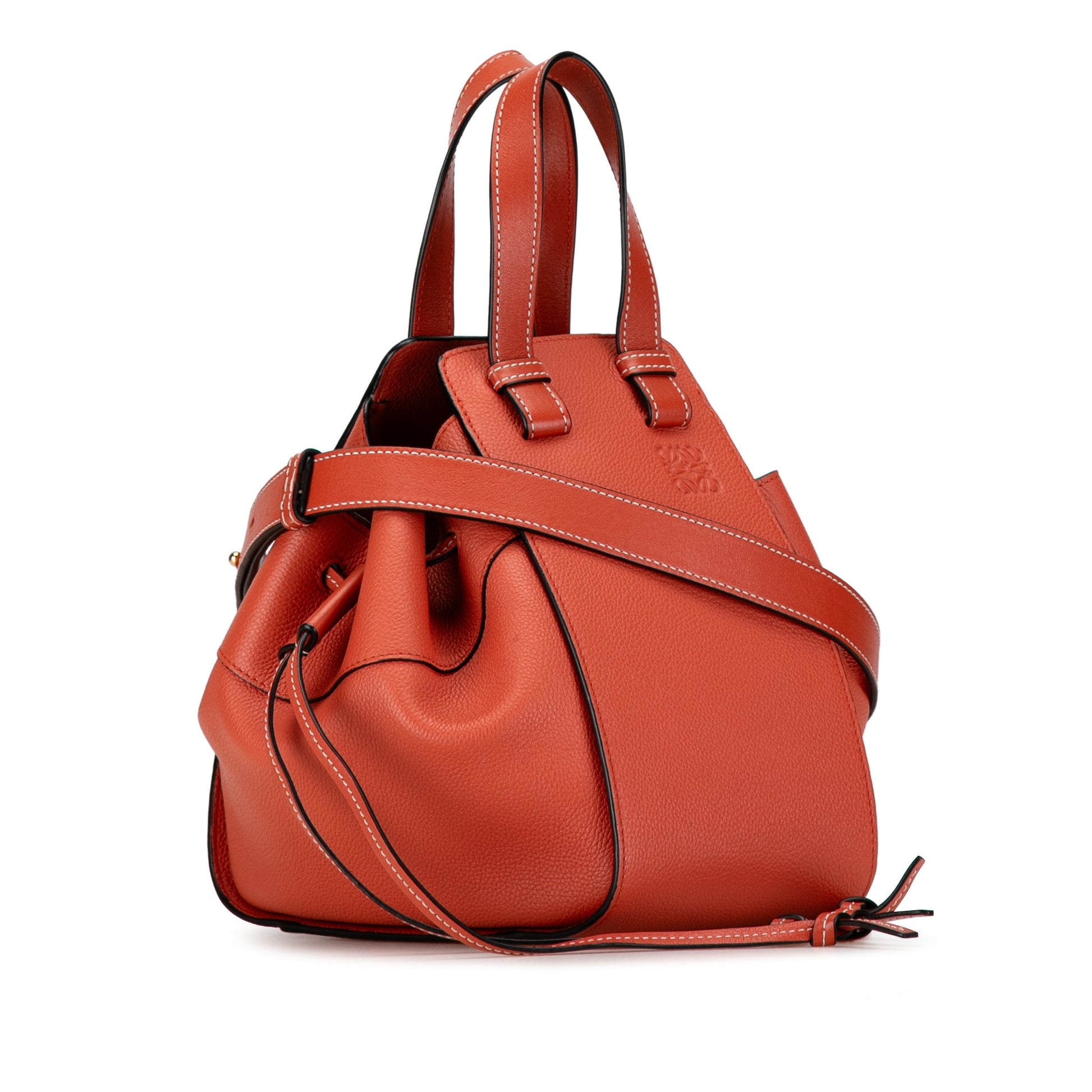 LOEWE Small Leather Hammock Satchel