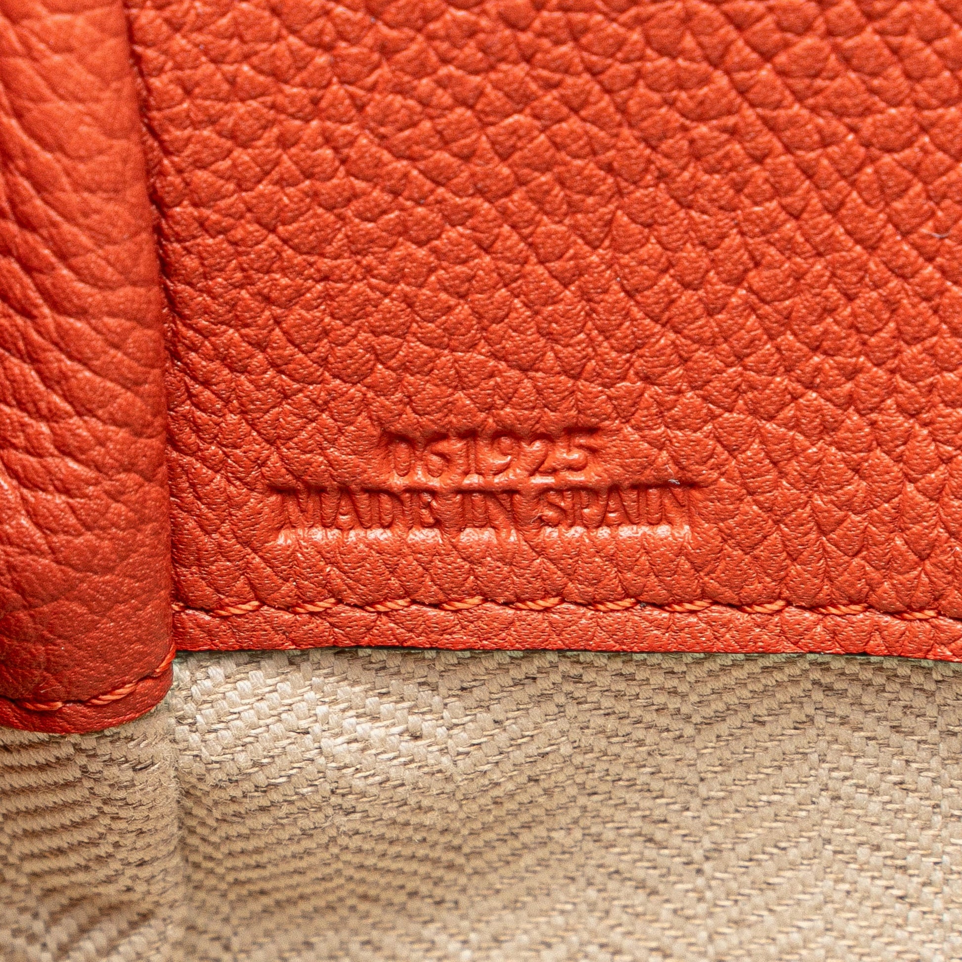 LOEWE Small Leather Hammock Satchel