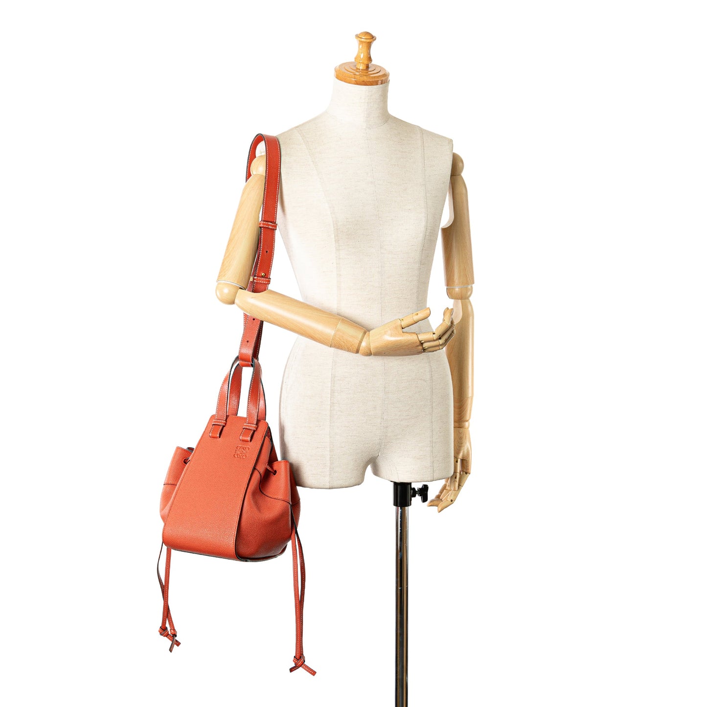 LOEWE Small Leather Hammock Satchel