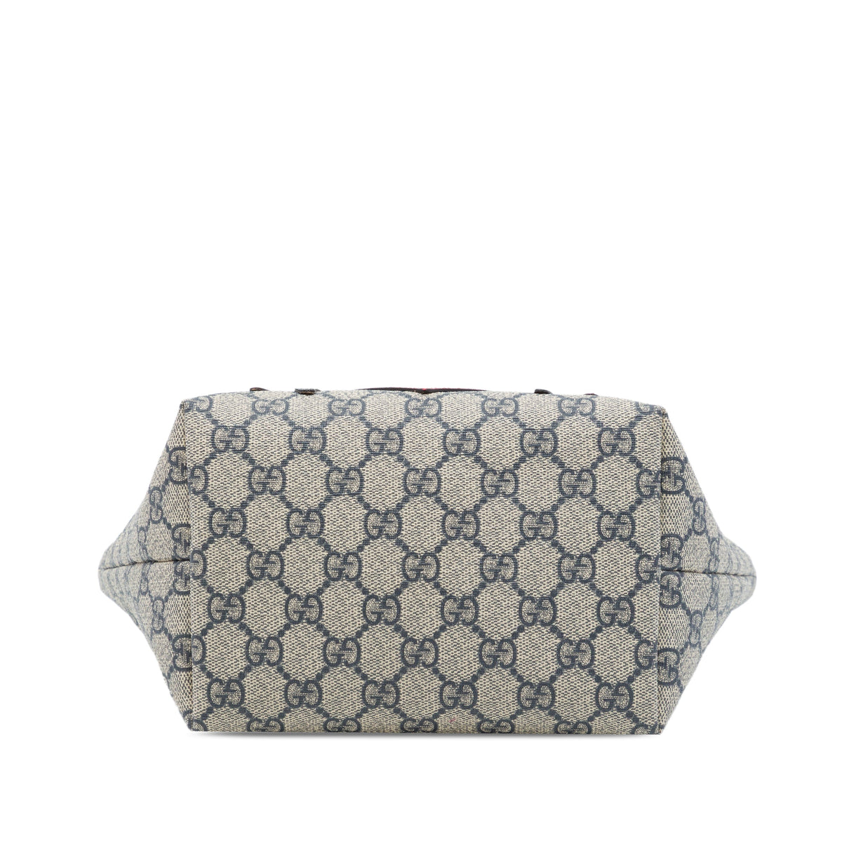 Gucci Kids GG Supreme Crab Heart Tote — Beige