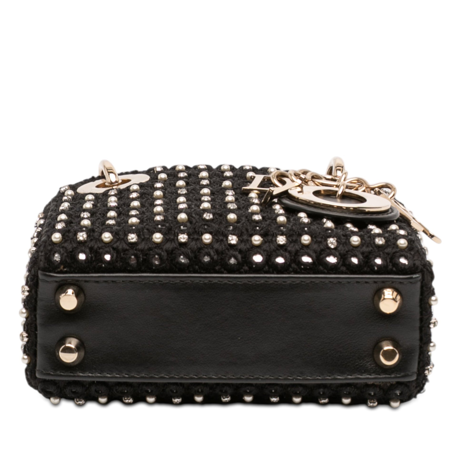 Dior Micro Satin Crystal Embellished Lady Dior