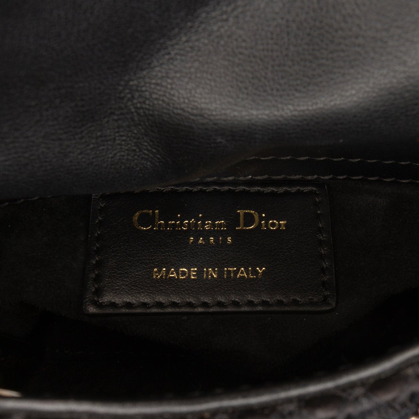 Dior Micro Satin Crystal Embellished Lady Dior