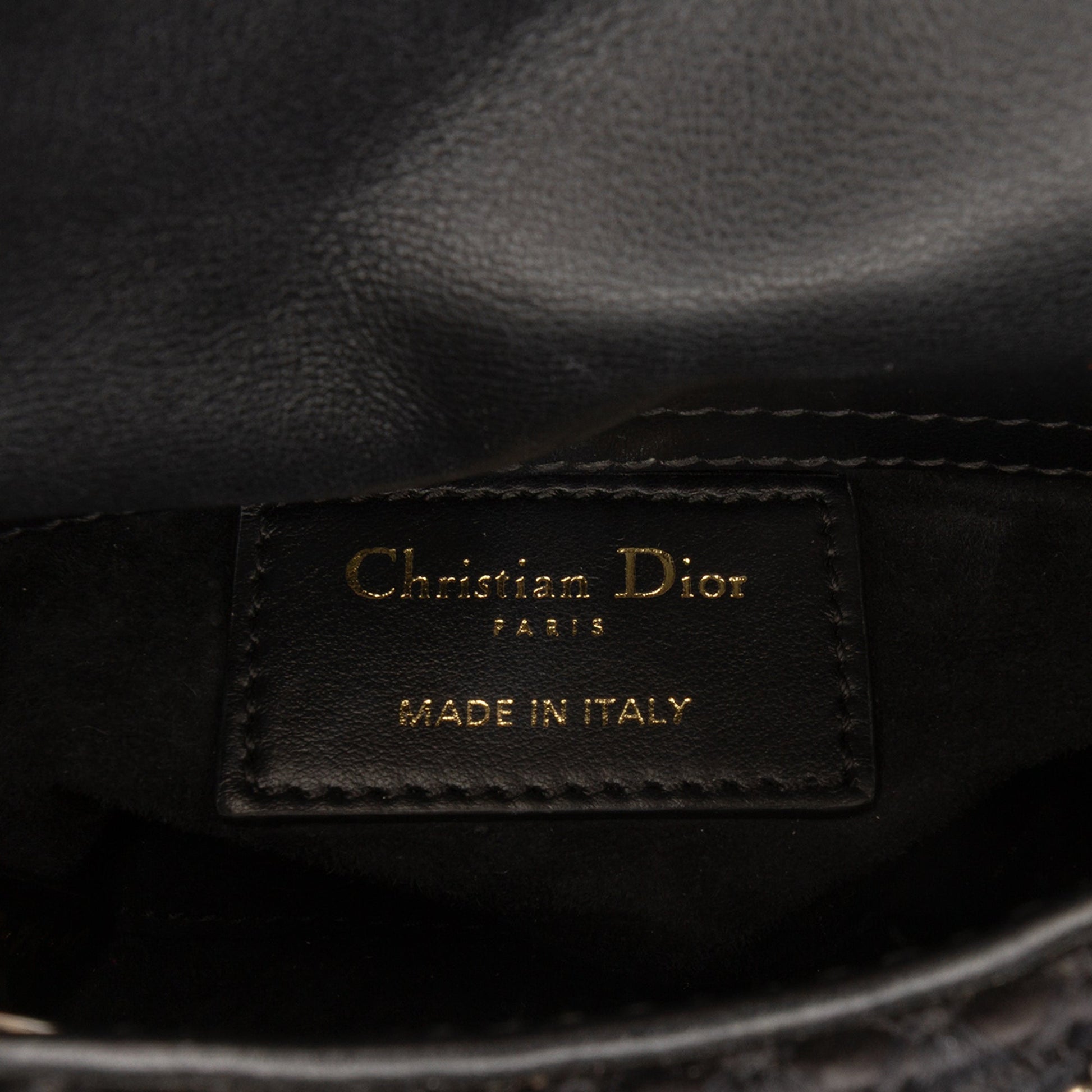 Dior Micro Satin Crystal Embellished Lady Dior