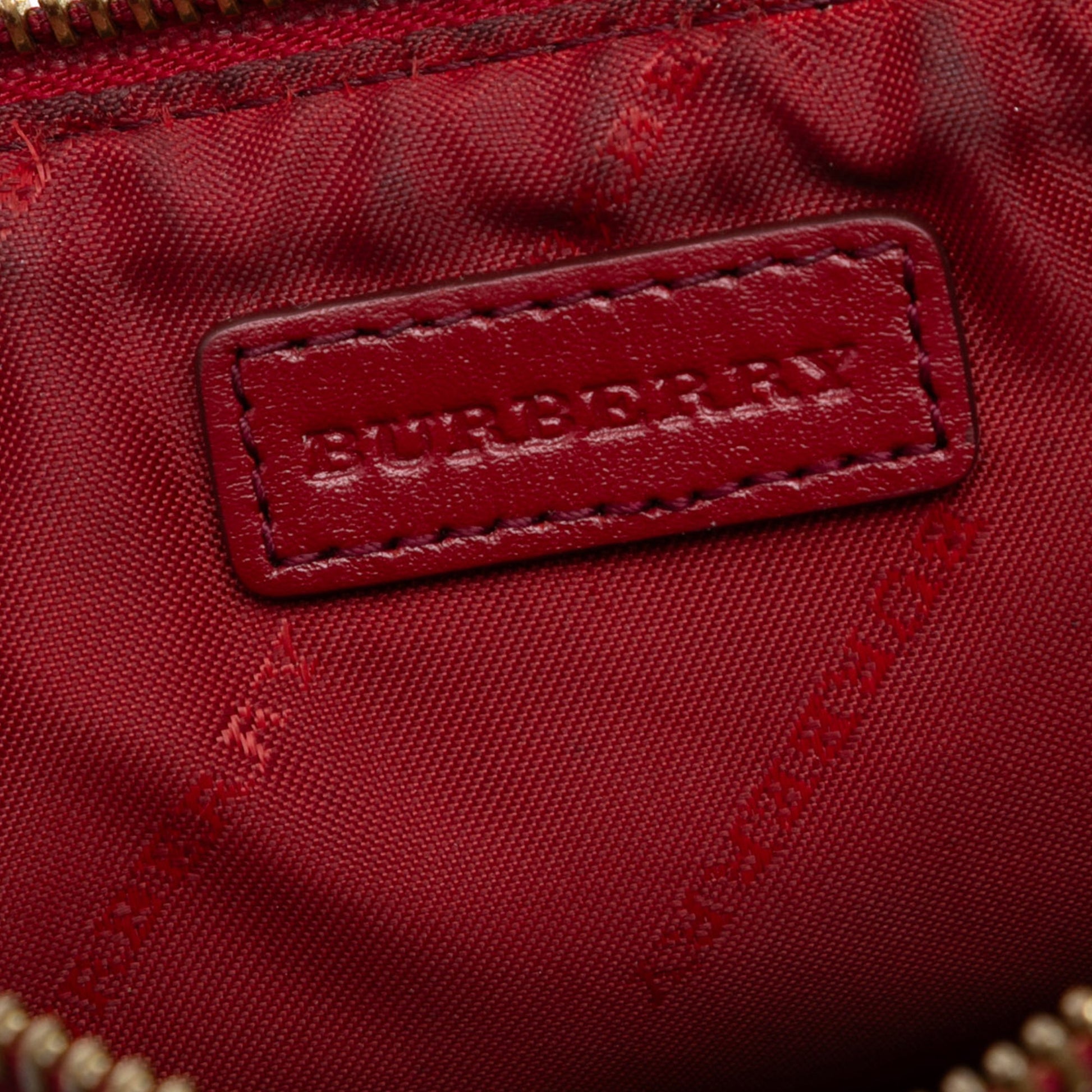 Burberry Haymarket Check Coated Canvas Peyton Crossbody