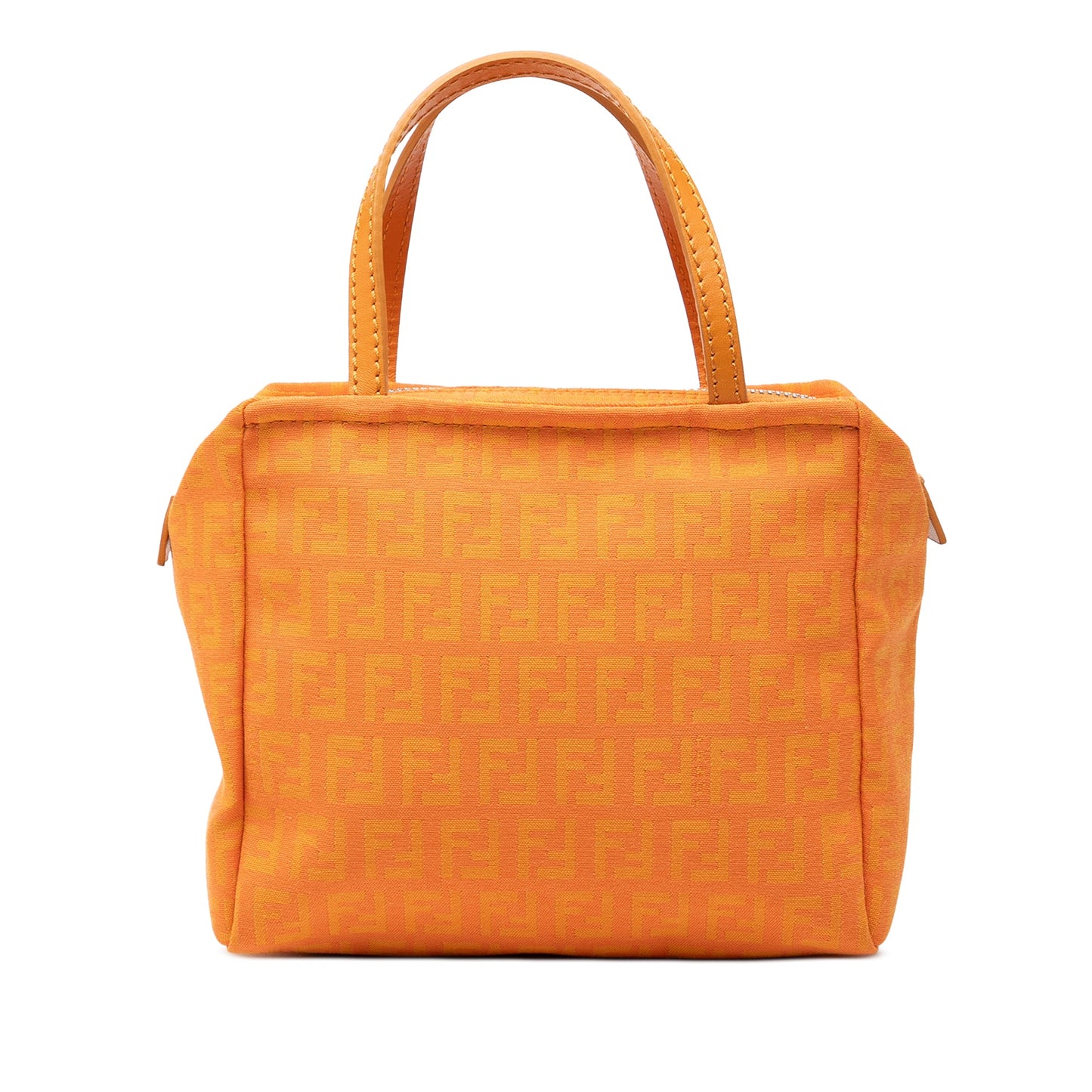 Fendi Zucchino Canvas Handbag