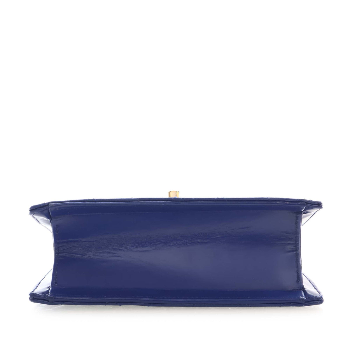 Chanel CC Quilted Patent Square Flap