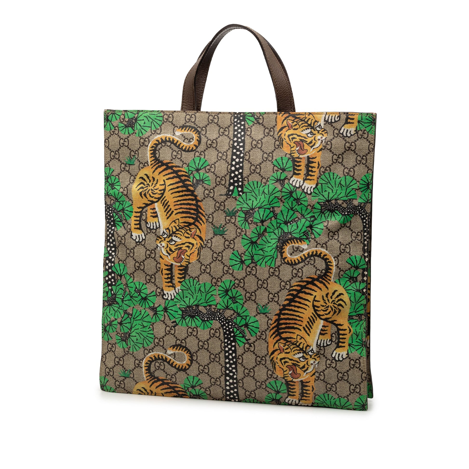 Gucci GG Supreme Bengal Convertible Tote